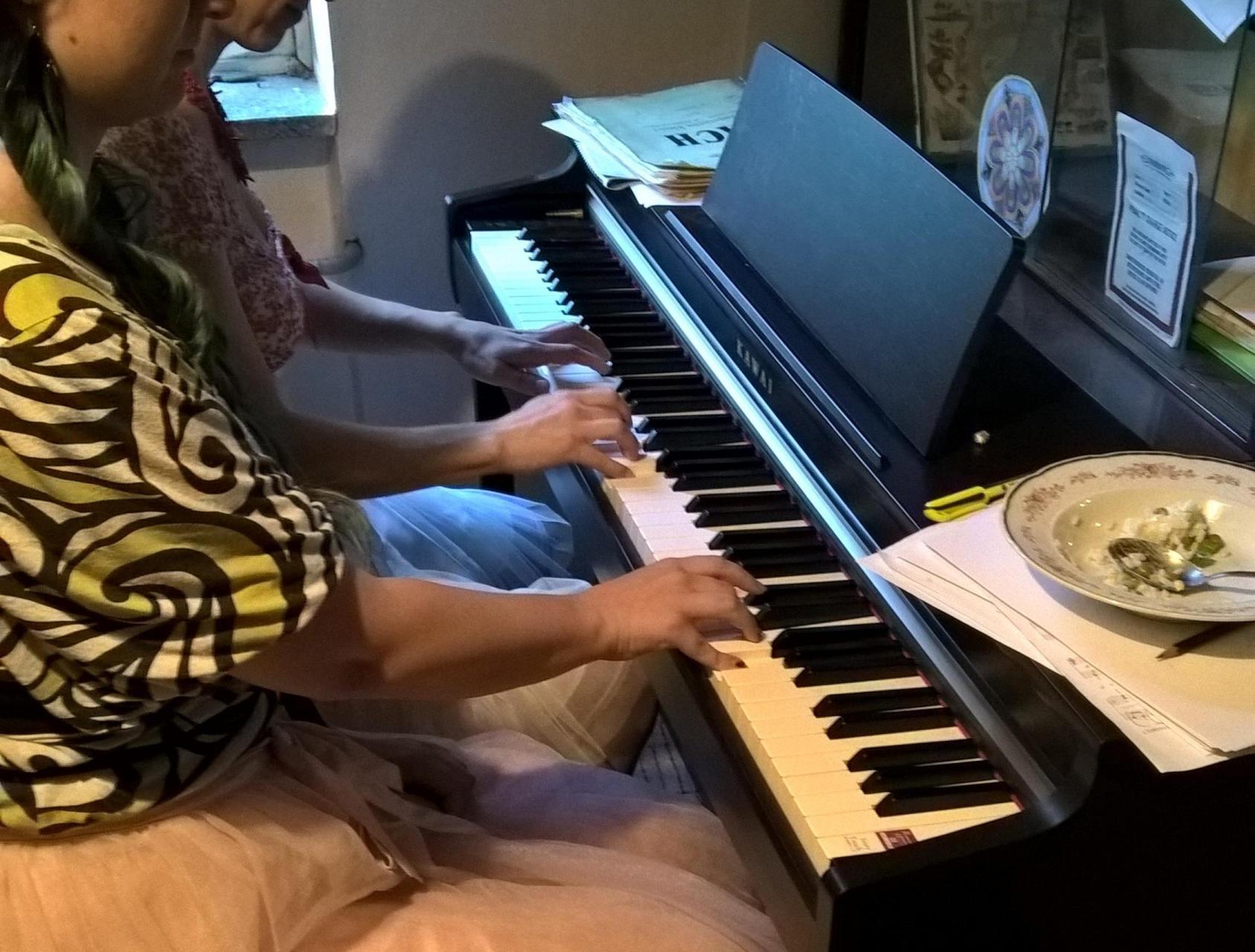 Rudolf Klusal - výuka na klavíru