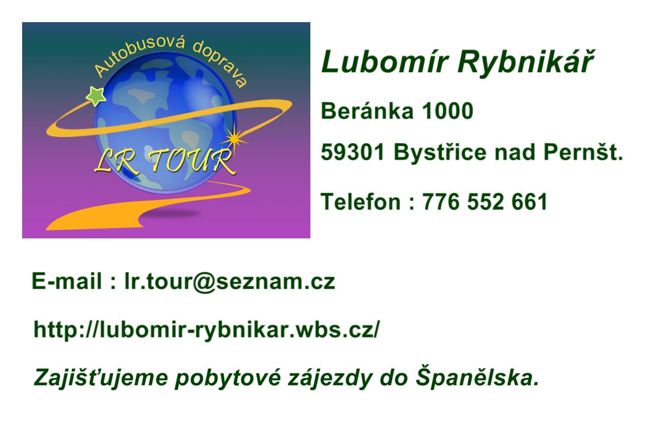 Autobusová doprava LR TOUR - Lubomír Rybnikař foto 2