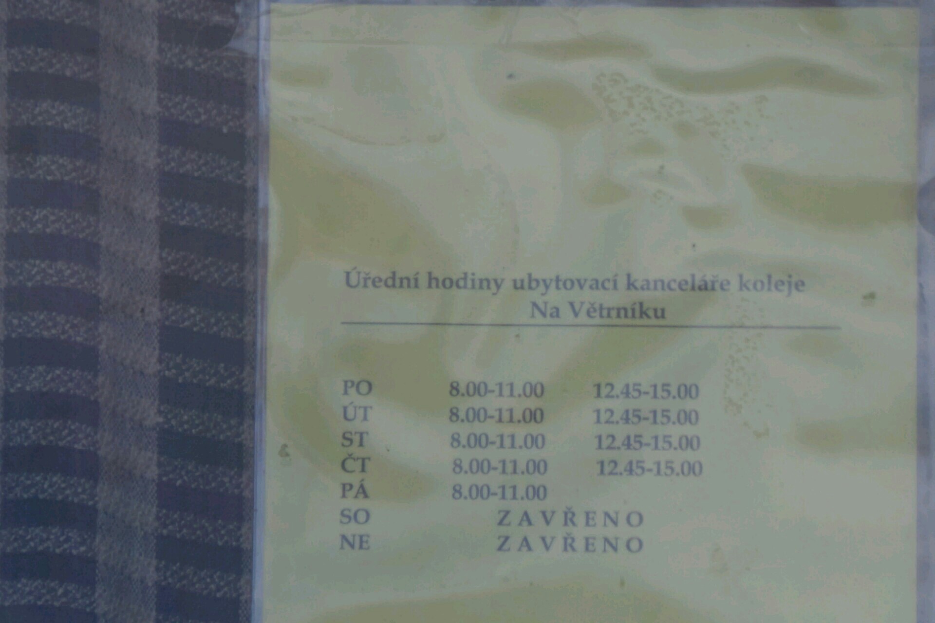 Kolej Na Větrníku - Univerzita Karlova foto 2