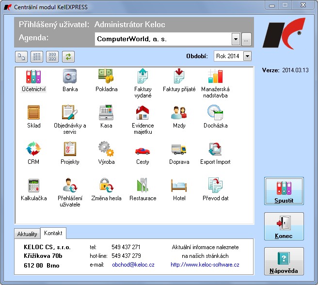 KELOC CS - účetní software foto 2