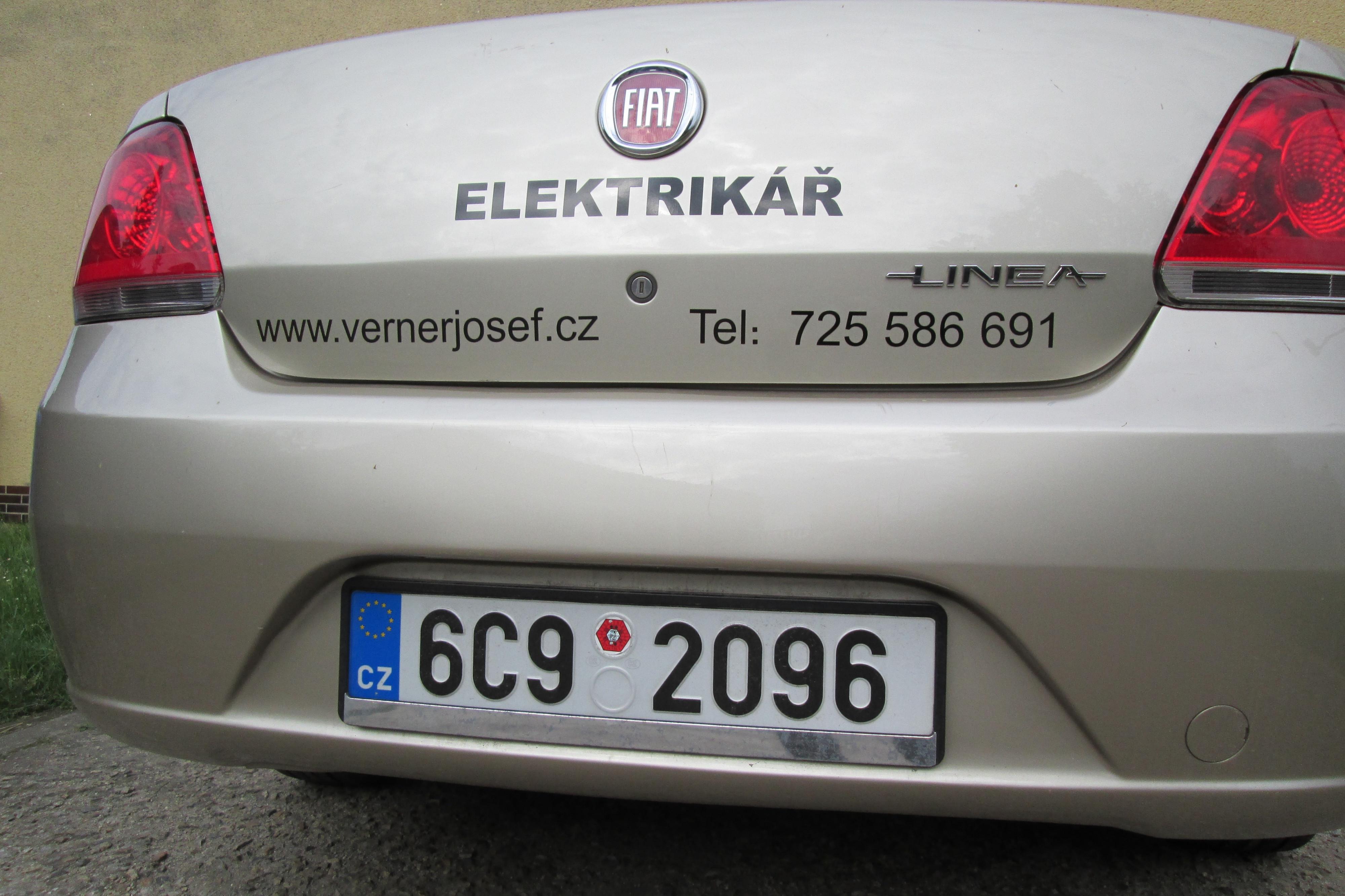 Josef Verner - elektroinstalační práce