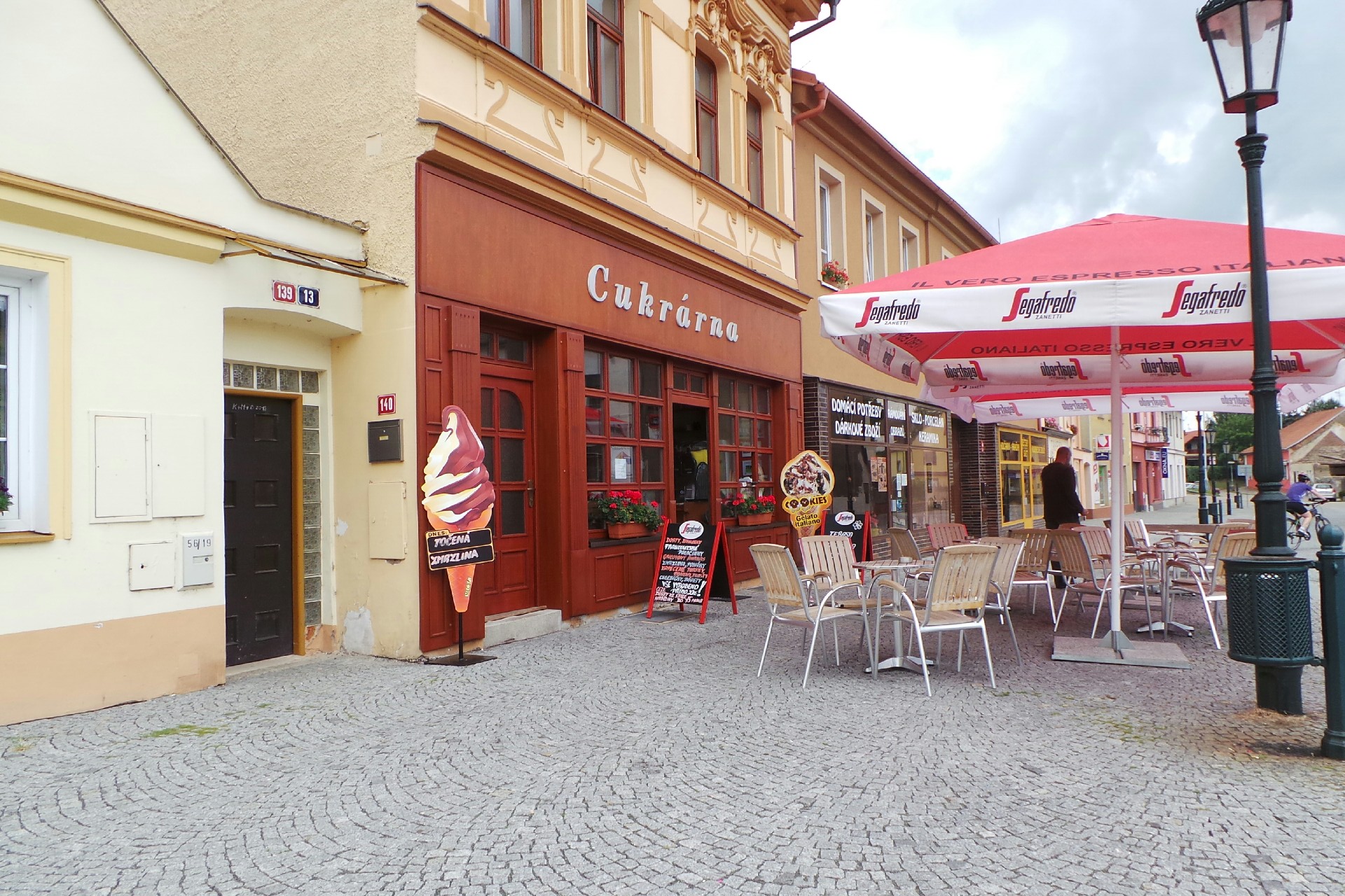 Rodinná cukrárna ve Vlašimi