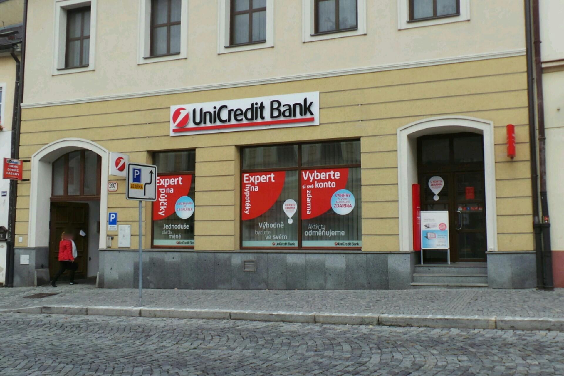 Bankomat UniCredit Bank Czech Republic