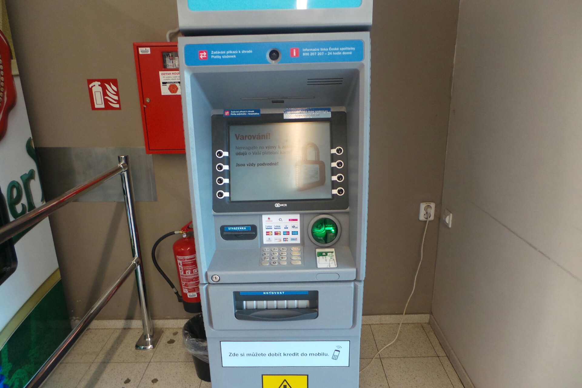 Bankomat České spořitelny