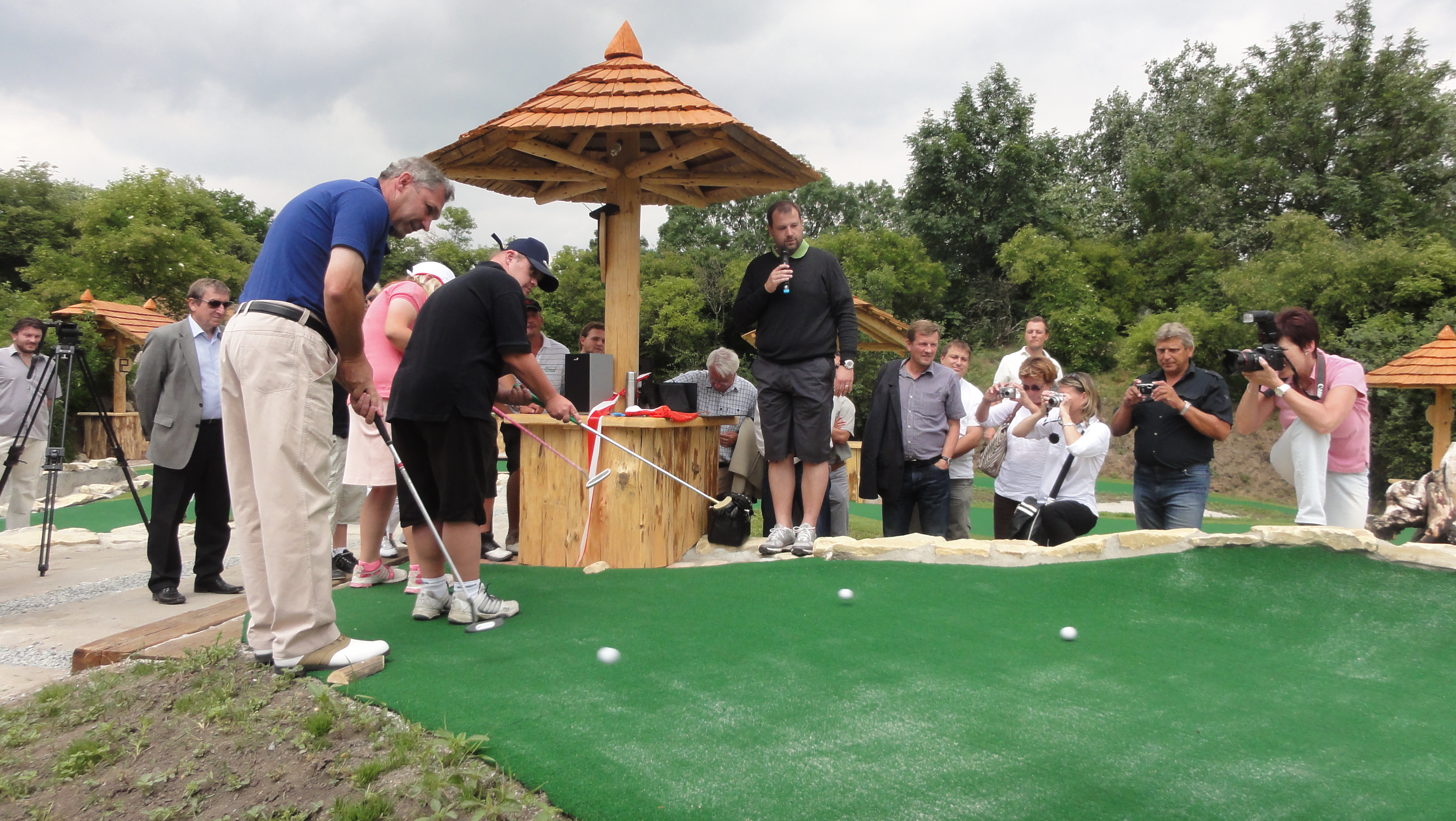 Putting golf foto 3