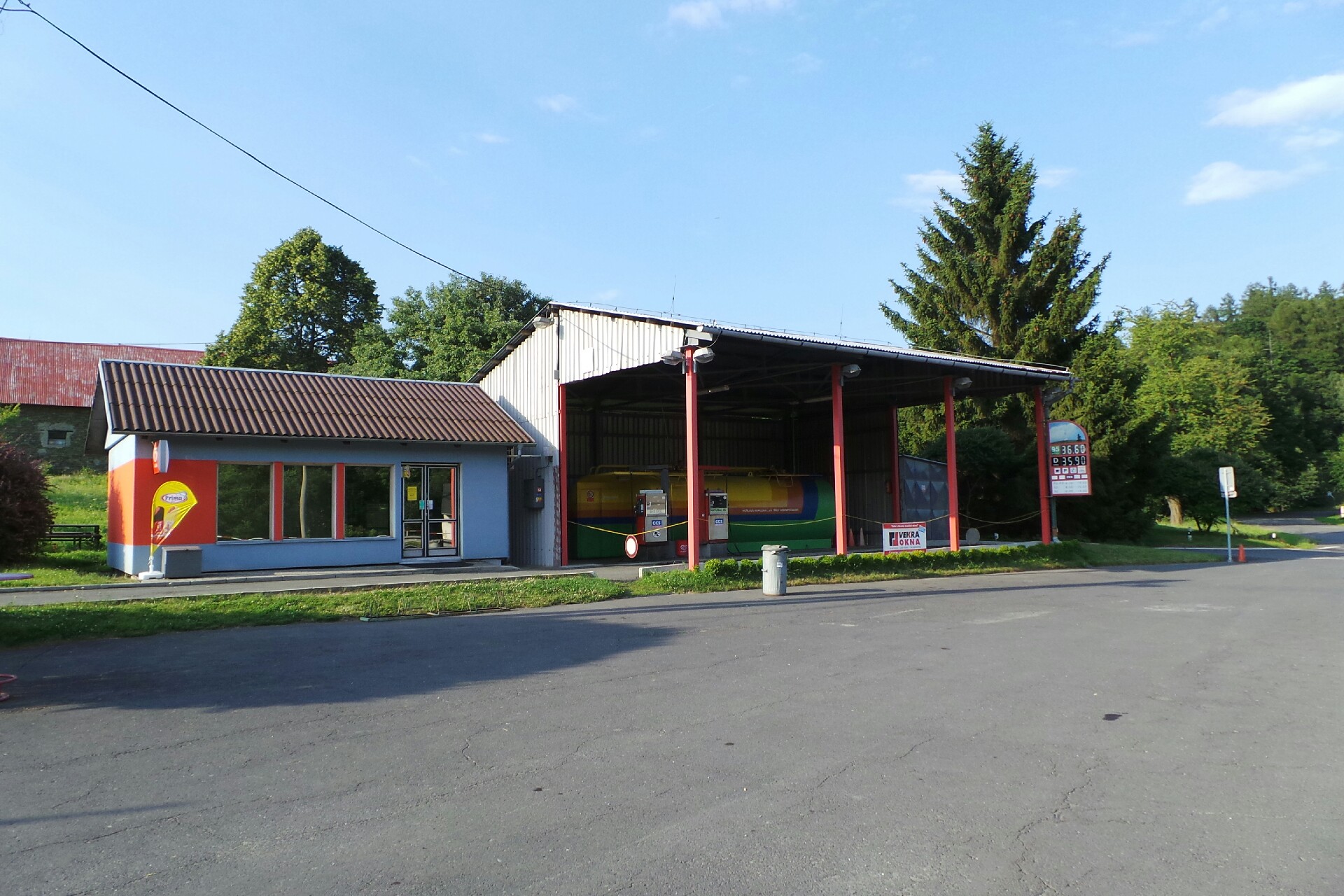 Vladimír Novotný - čerpací stanice