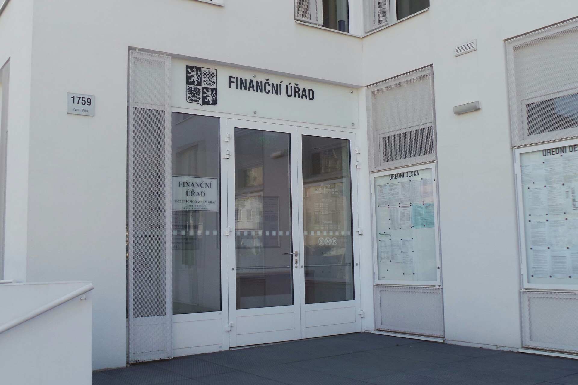 Finanční úřad pro Jihomoravský kraj - Územní pracoviště ve Veselí nad Moravou