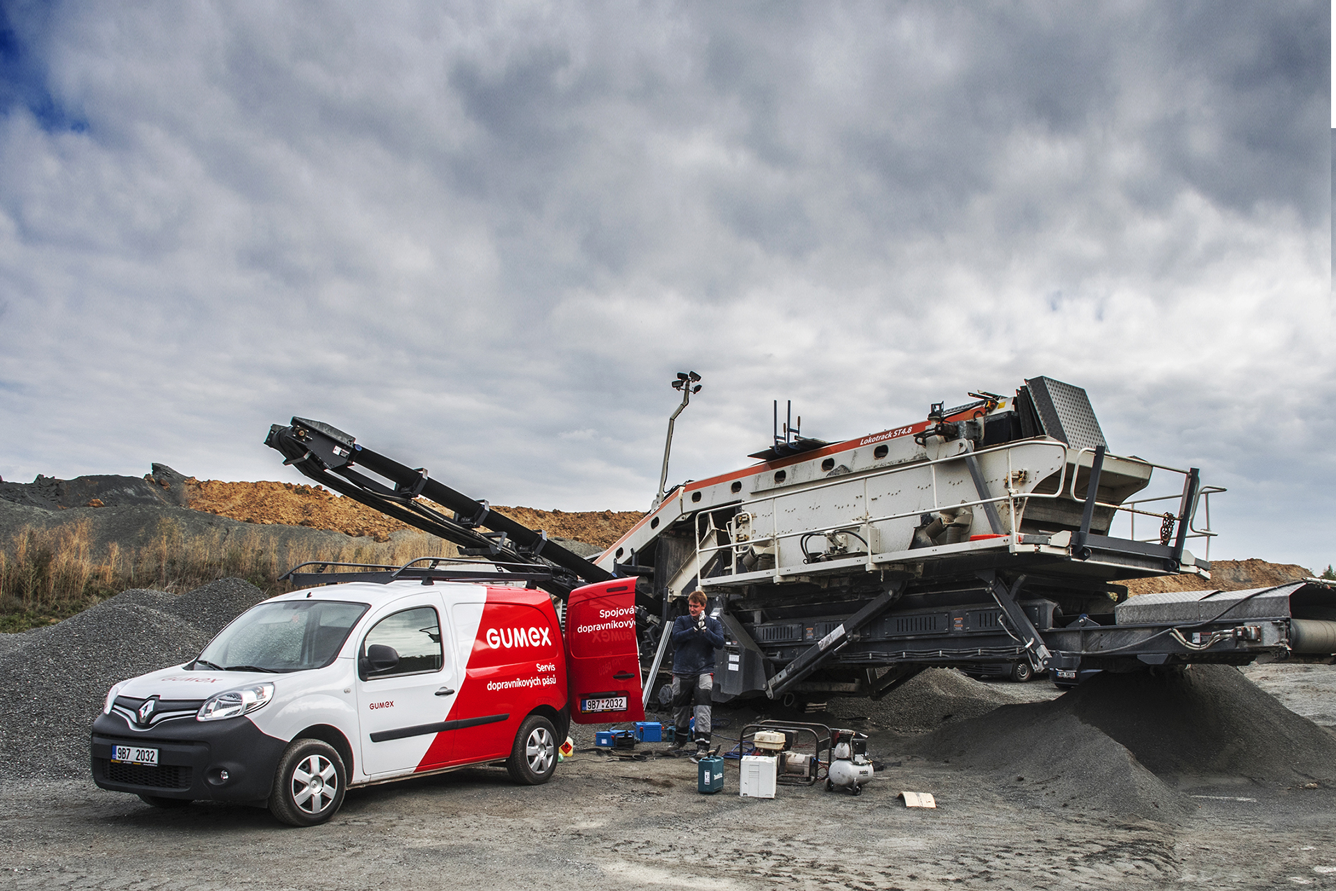 GUMEX- servis a prodej dopravníkových pásů