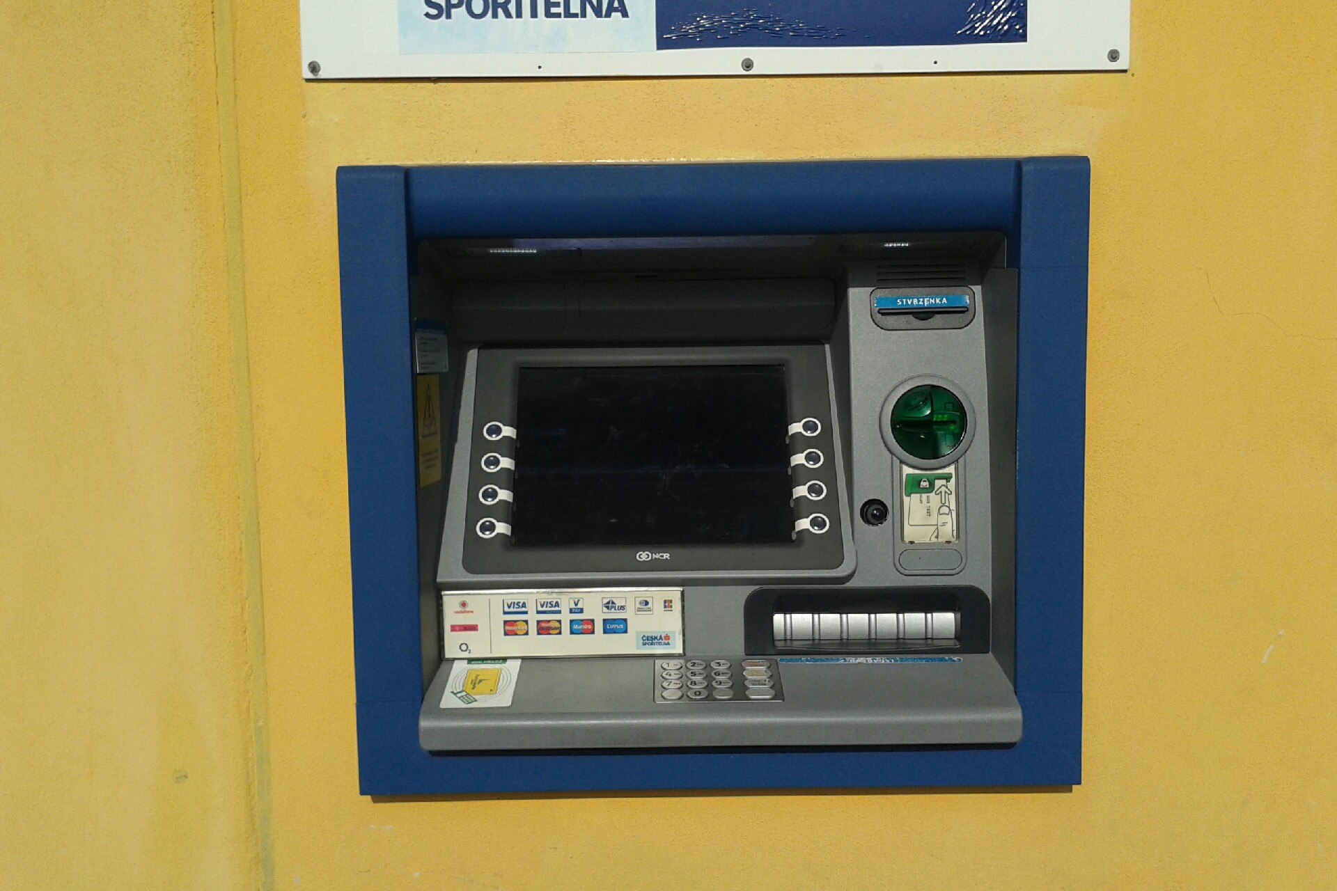 Bankomat České spořitelny