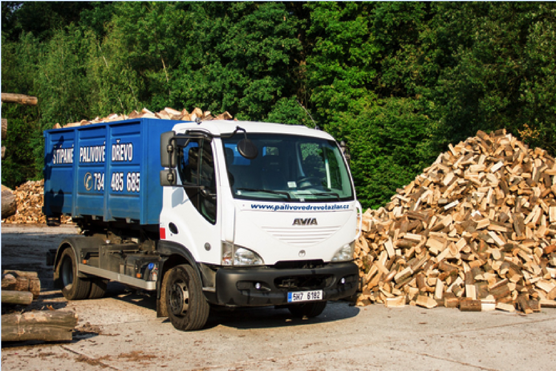 Palivové dřevo Tázlar