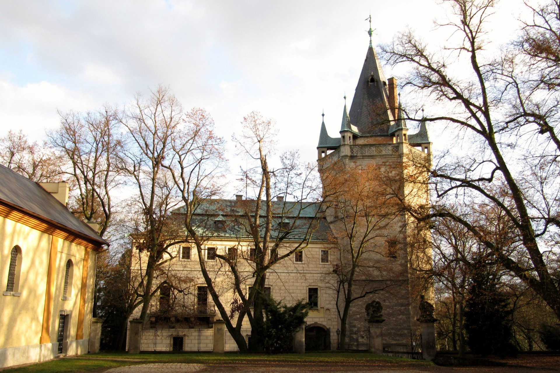 Zámek Stránov foto 2