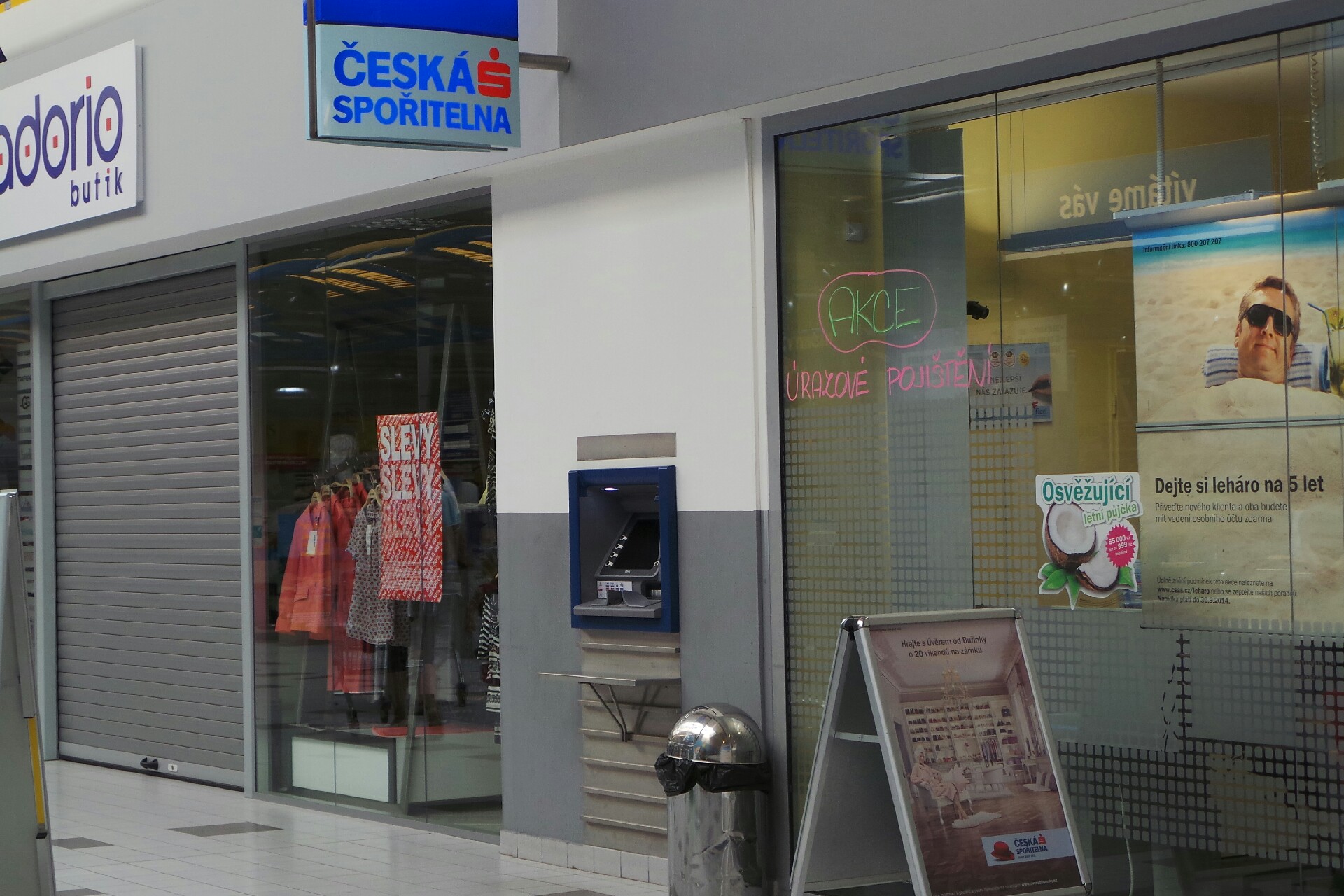 Bankomat České spořitelny