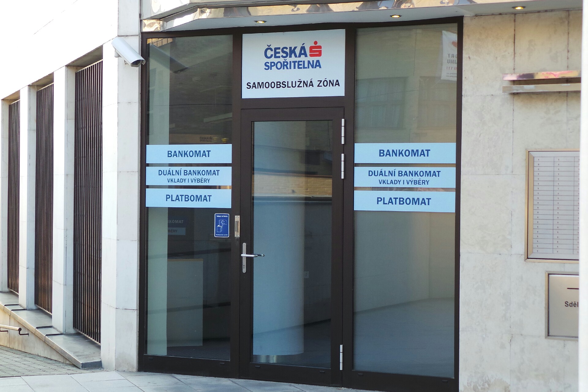 Bankomat České spořitelny