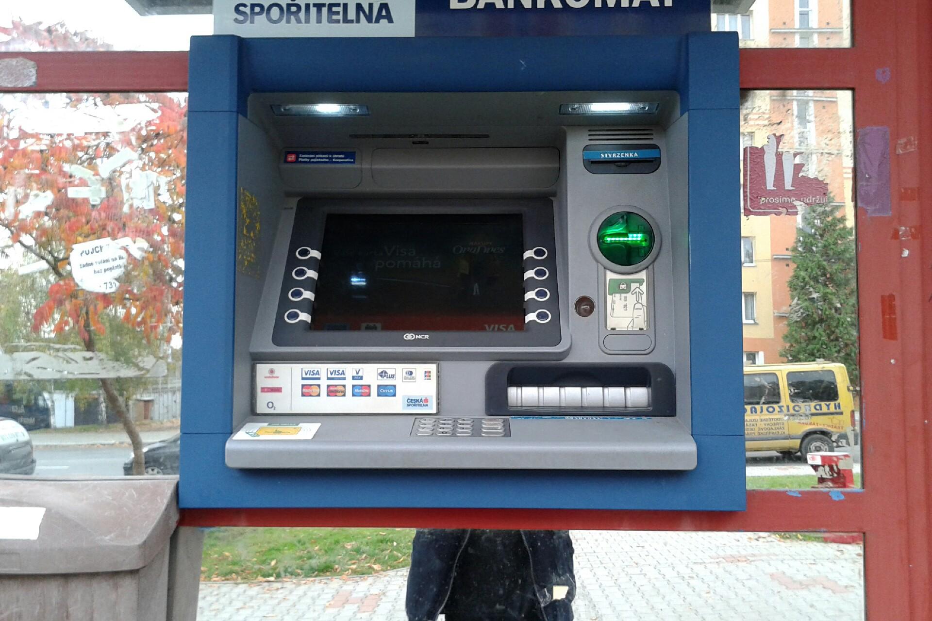 Bankomat České spořitelny
