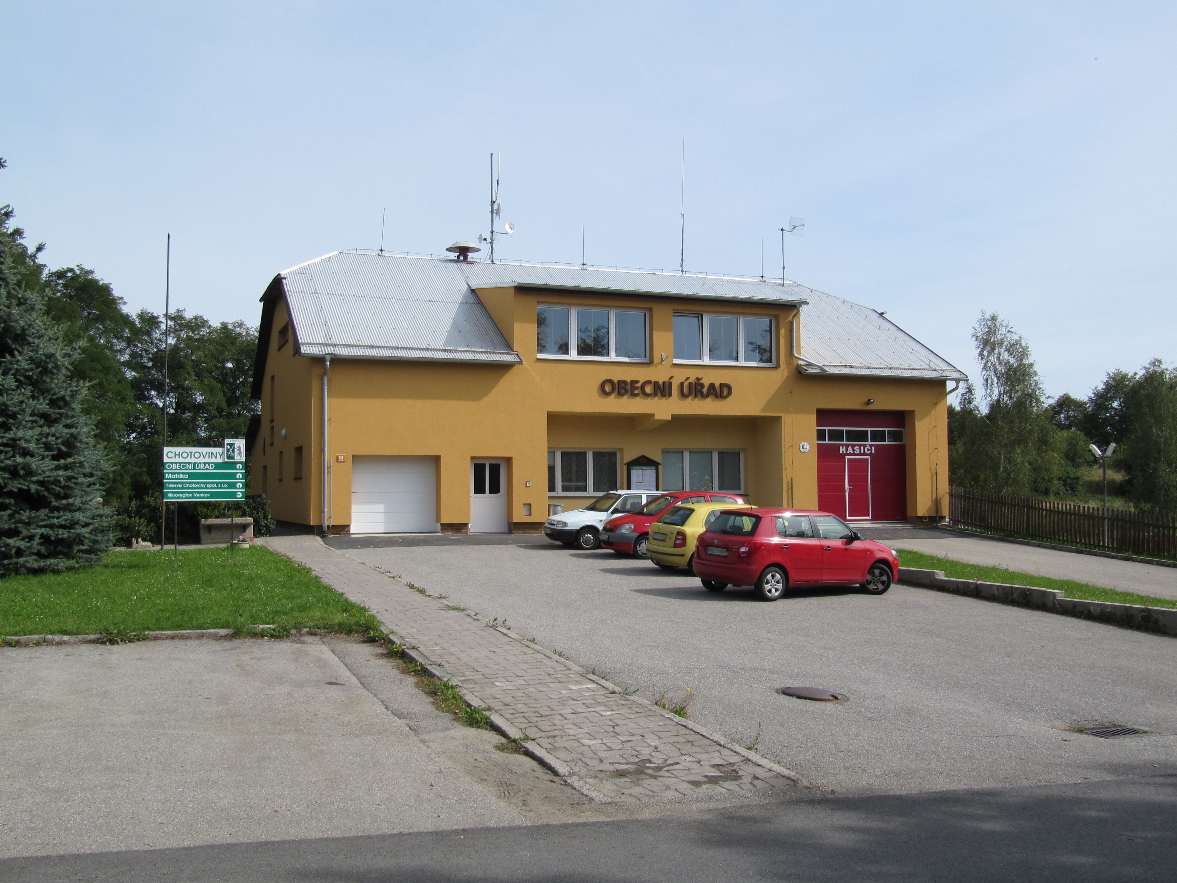 Chotoviny - obecní úřad