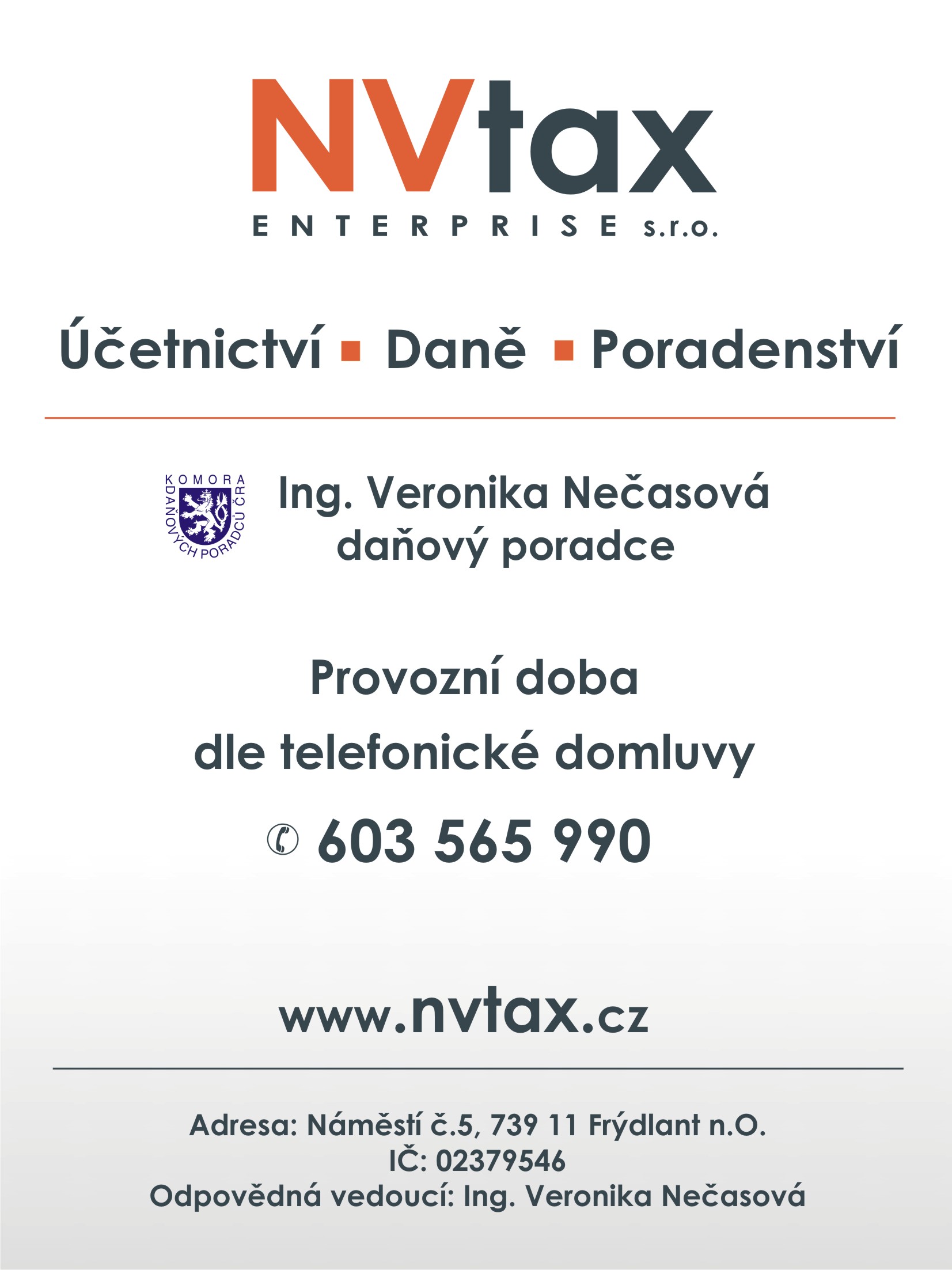 NVtax Enterprise, s.r.o. foto 1