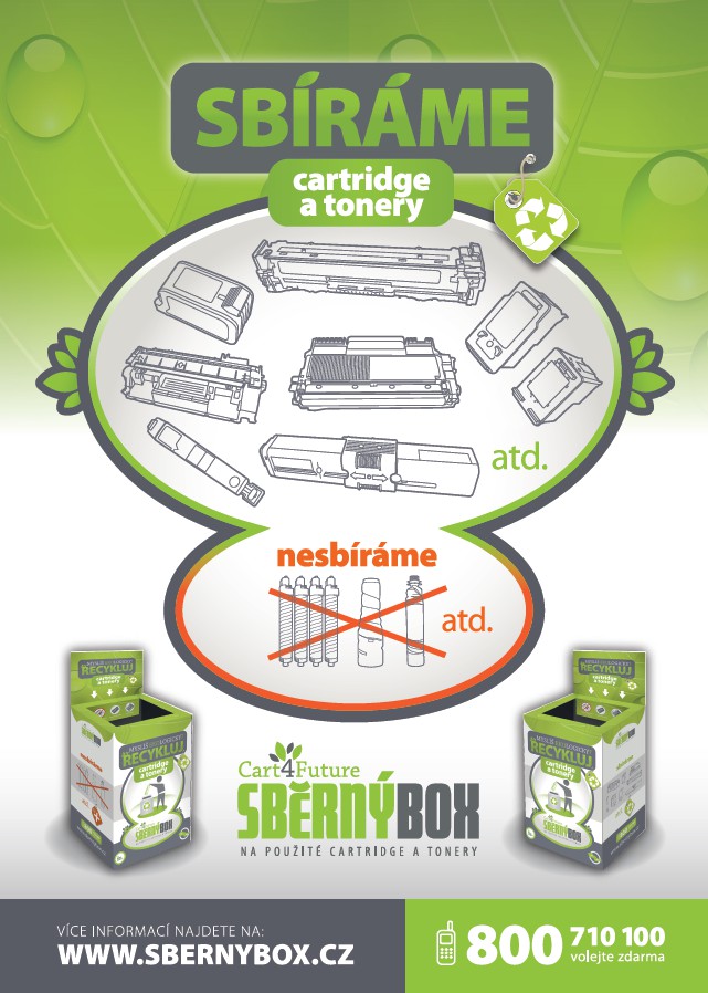 sbernybox.cz - sběrný box na použité cartridge a tonery foto 3
