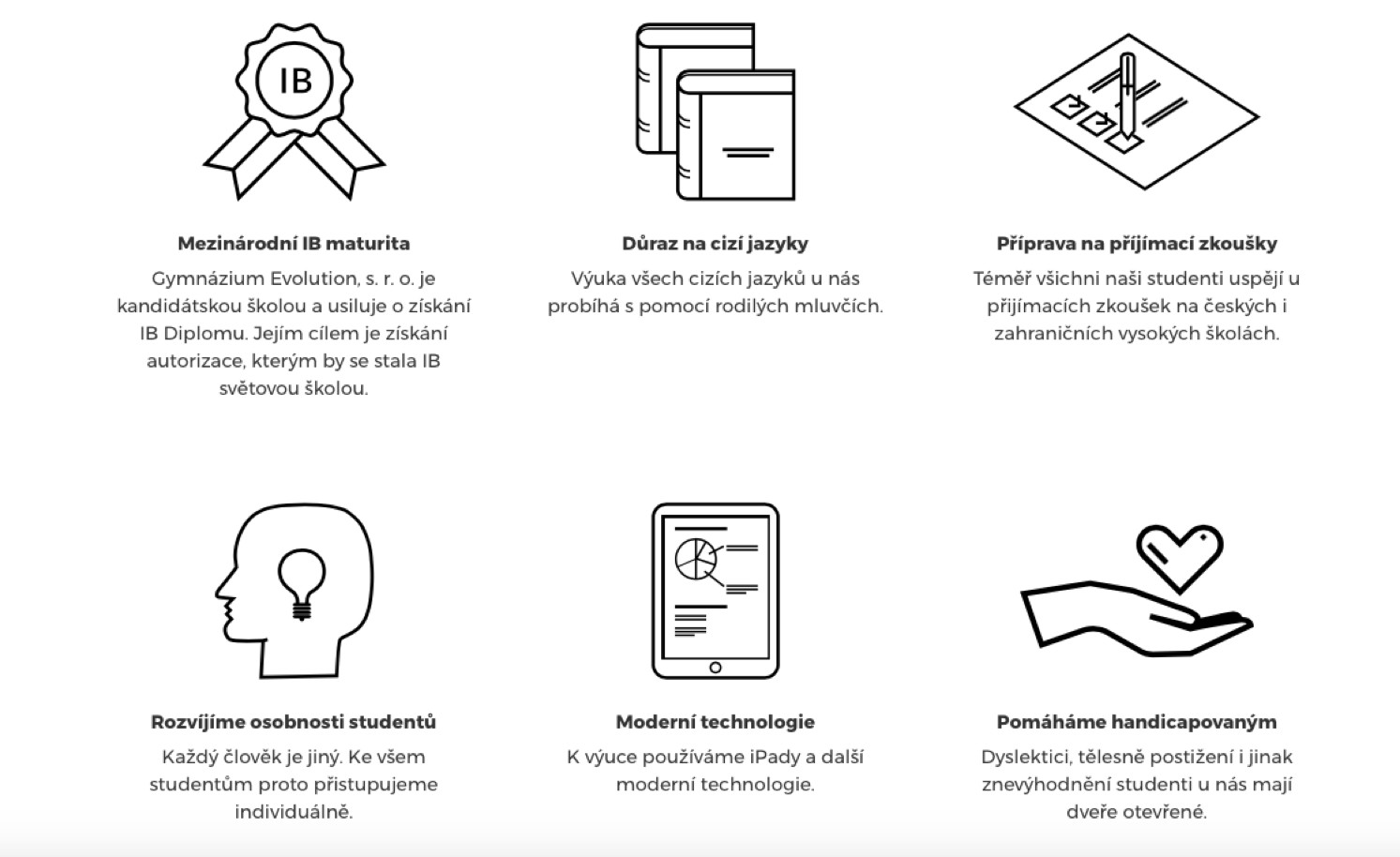 Gymnázium Evolution Sázavská foto 2