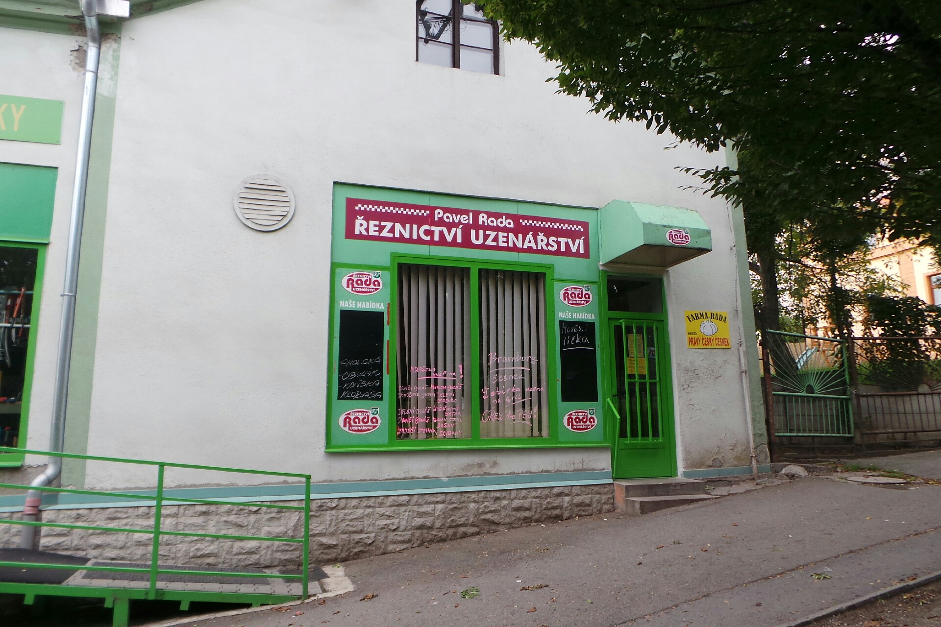 Rada - Řeznictví, uzenářství