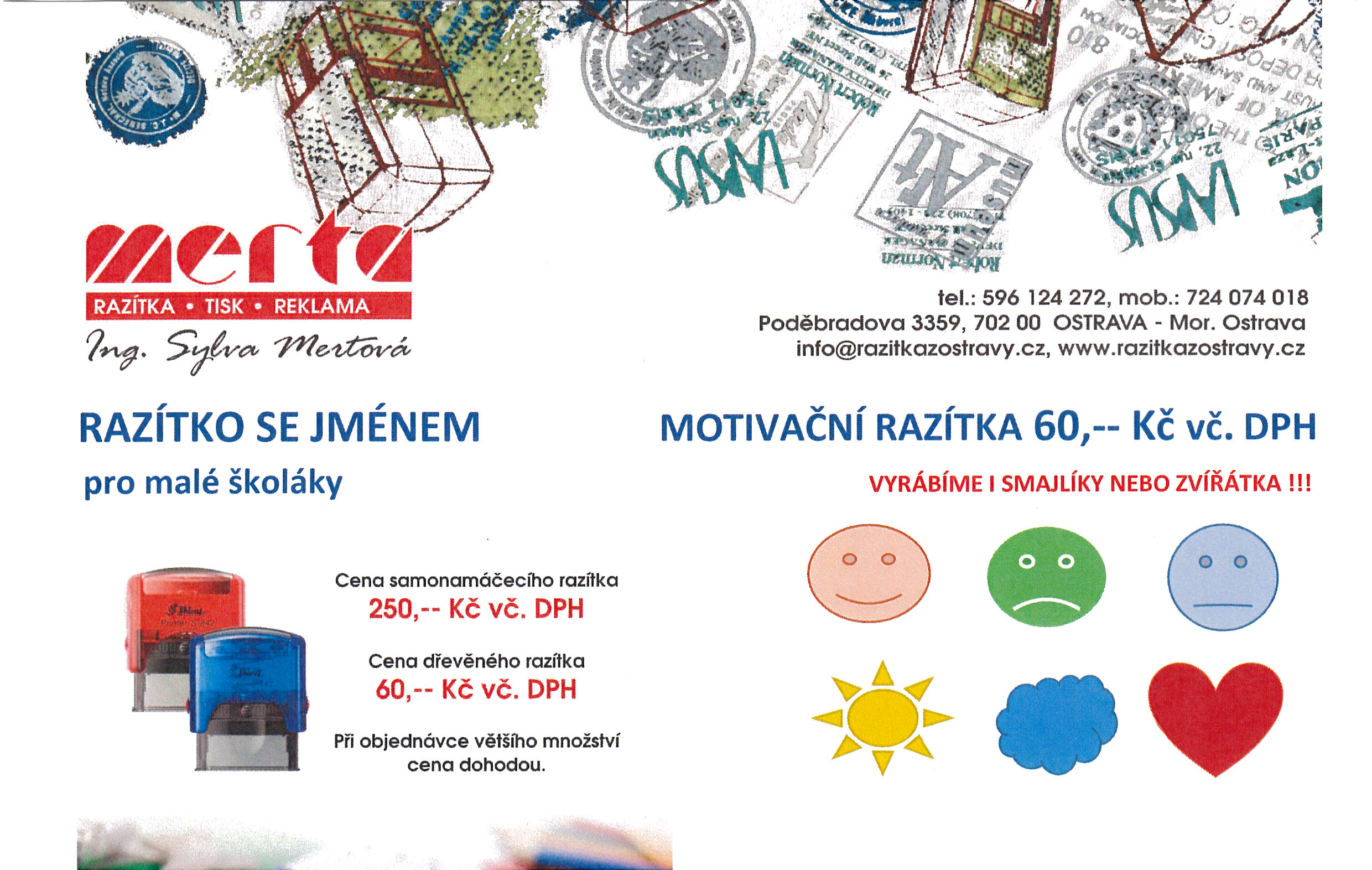 Razítka Merta foto 4