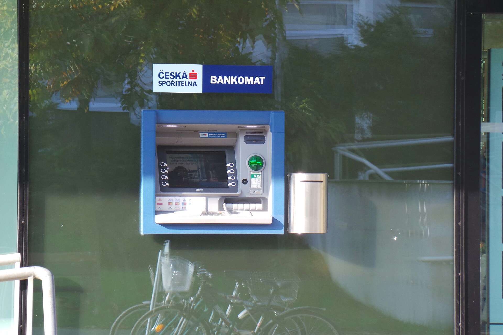 Bankomat České spořitelny