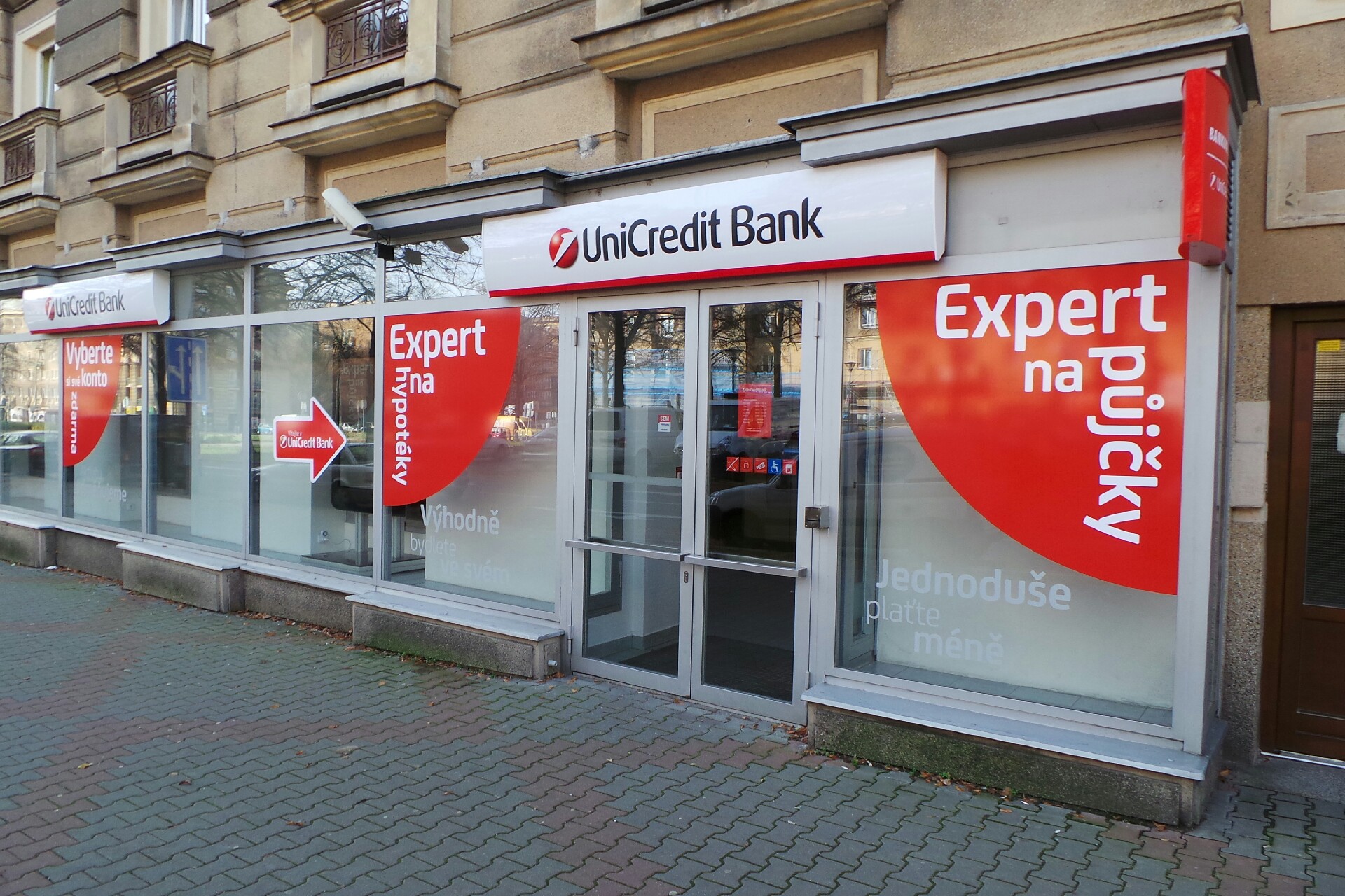 Bankomat UniCredit Bank Czech Republic