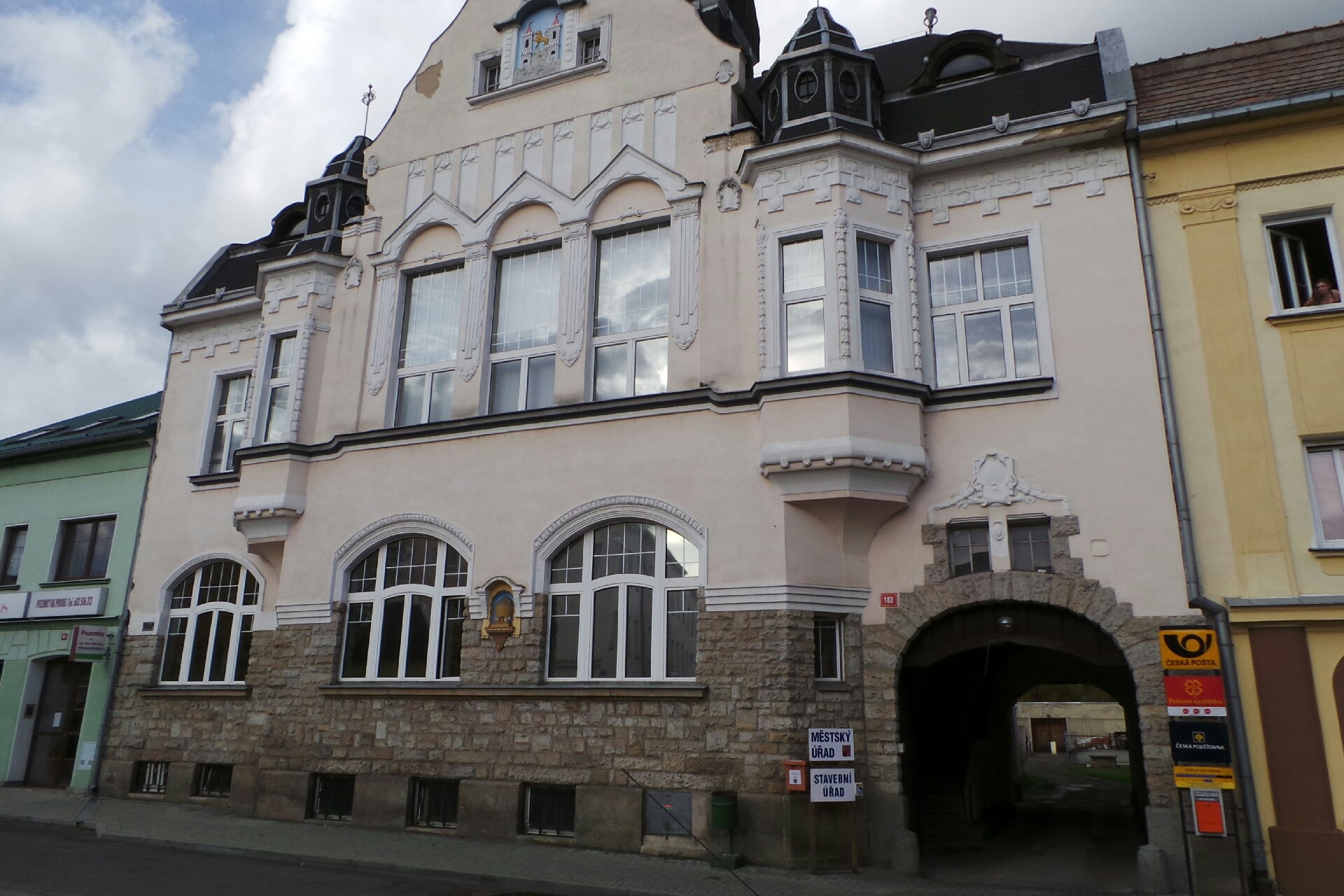 Chabařovice - městský úřad