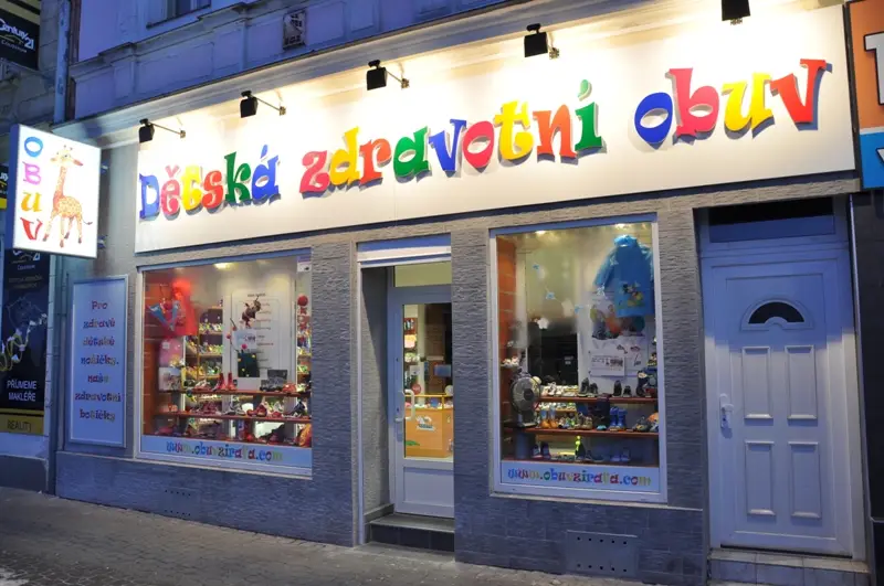 Dětská zdravotní obuv Žirafa