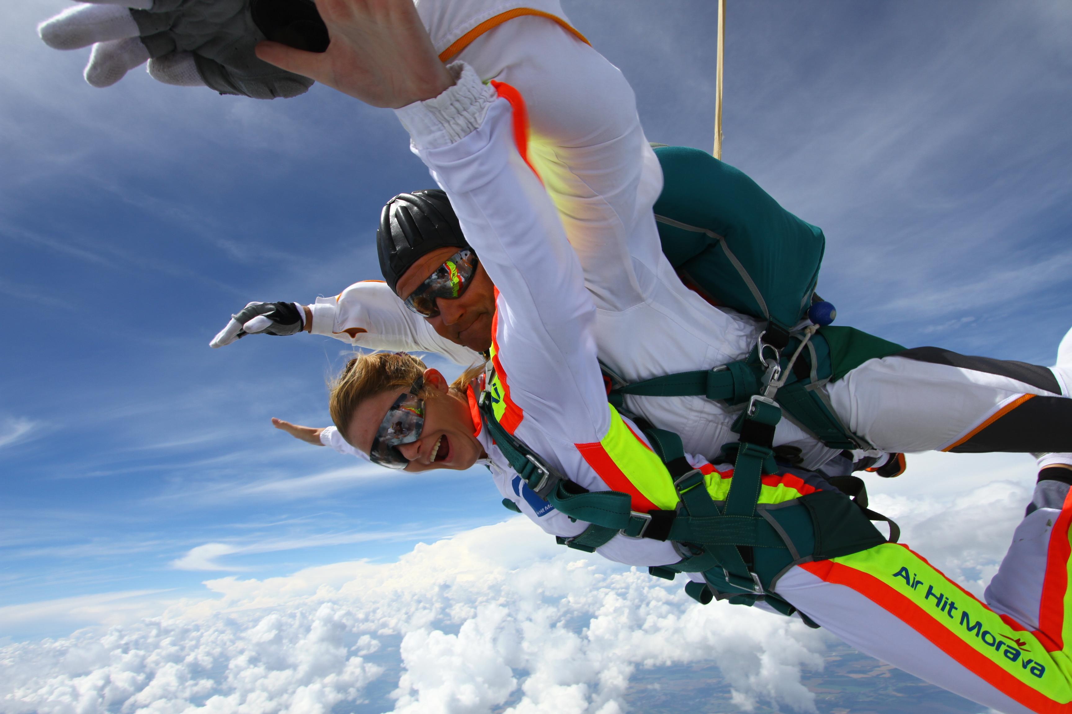 Air Hit Morava tandemové seskoky