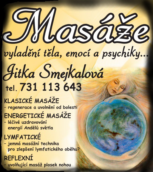 Masáže - Jitka Smejkalová foto 1