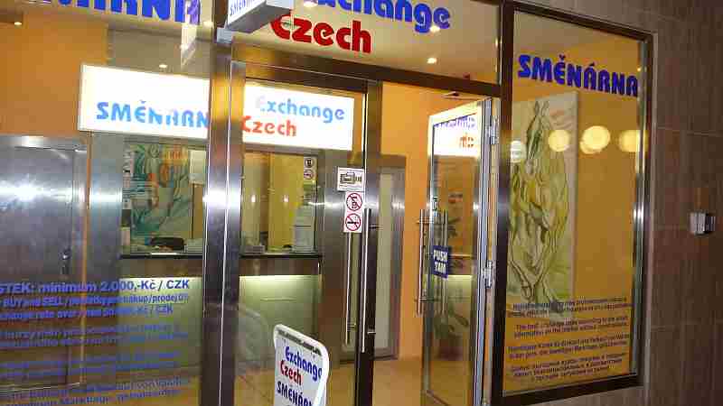 Czech Exchange směnárna foto 2