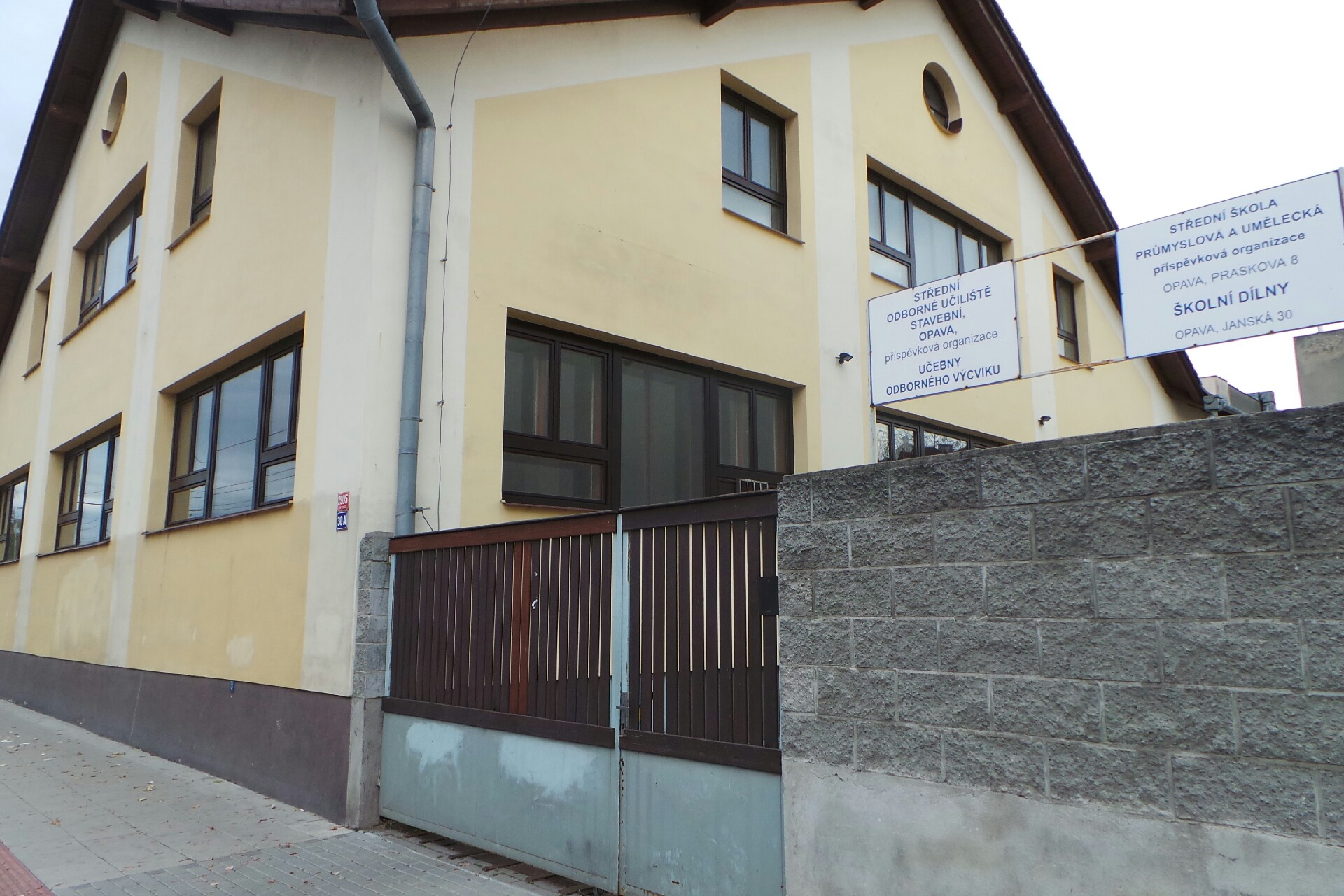 Střední škola průmyslová a umělecká, Opava