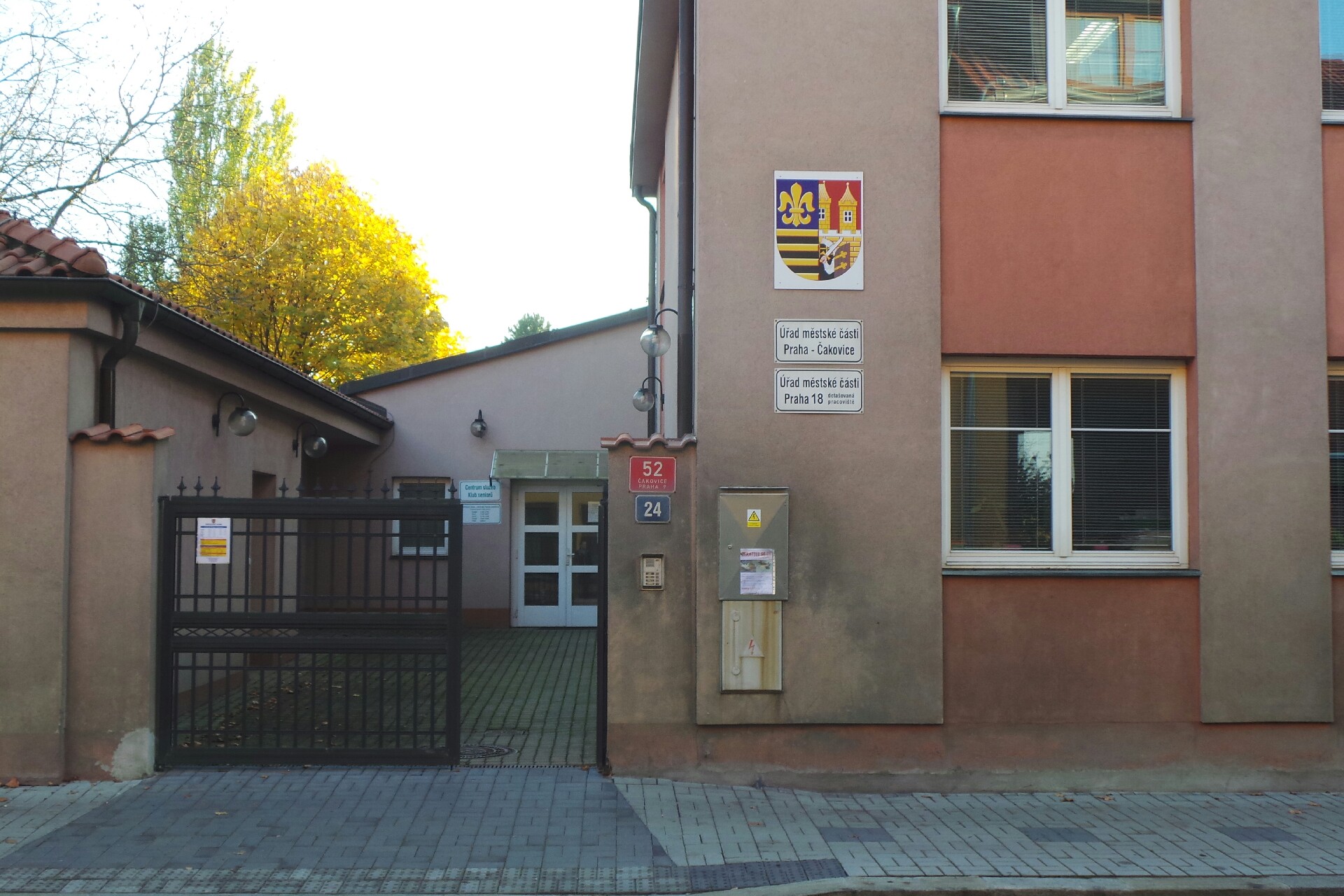 ÚMČ Praha - Čakovice - Odbor bytového hospodářství a správy budov