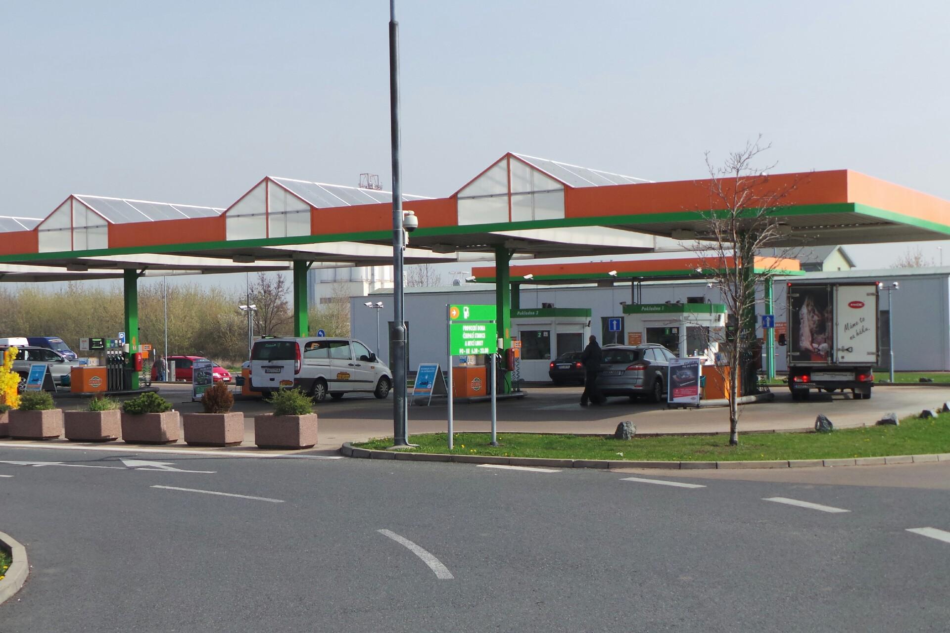 Čerpací stanice Globus