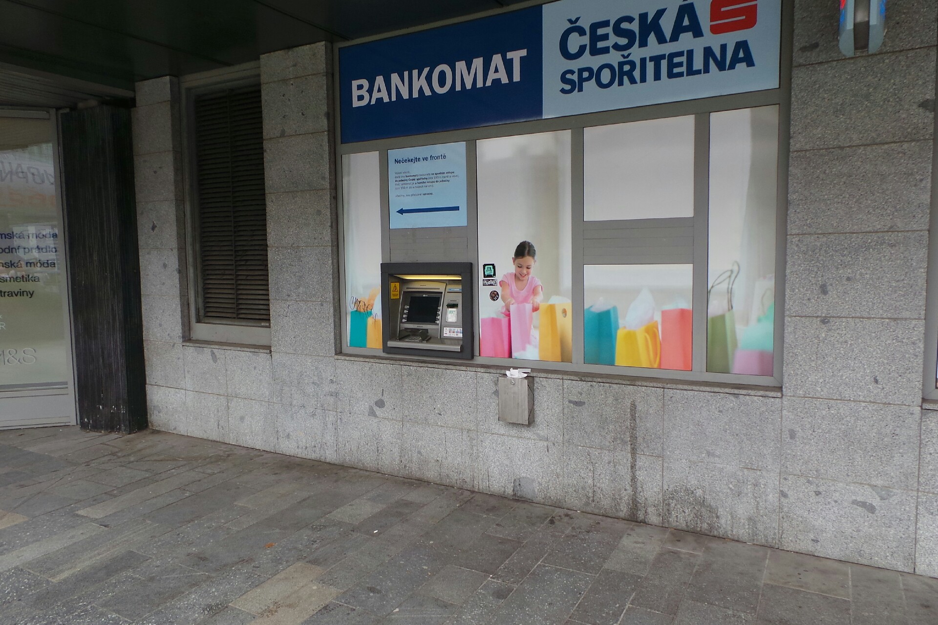 Bankomat České spořitelny