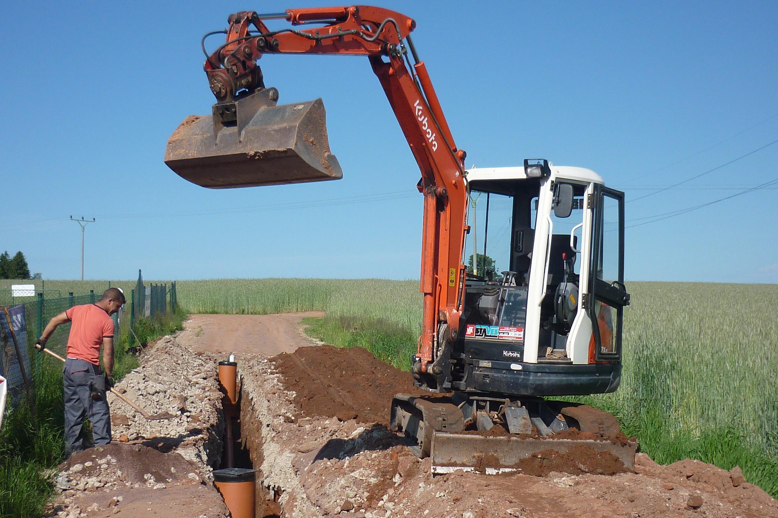 Vlasta Valkounová - zemní práce Trutnov