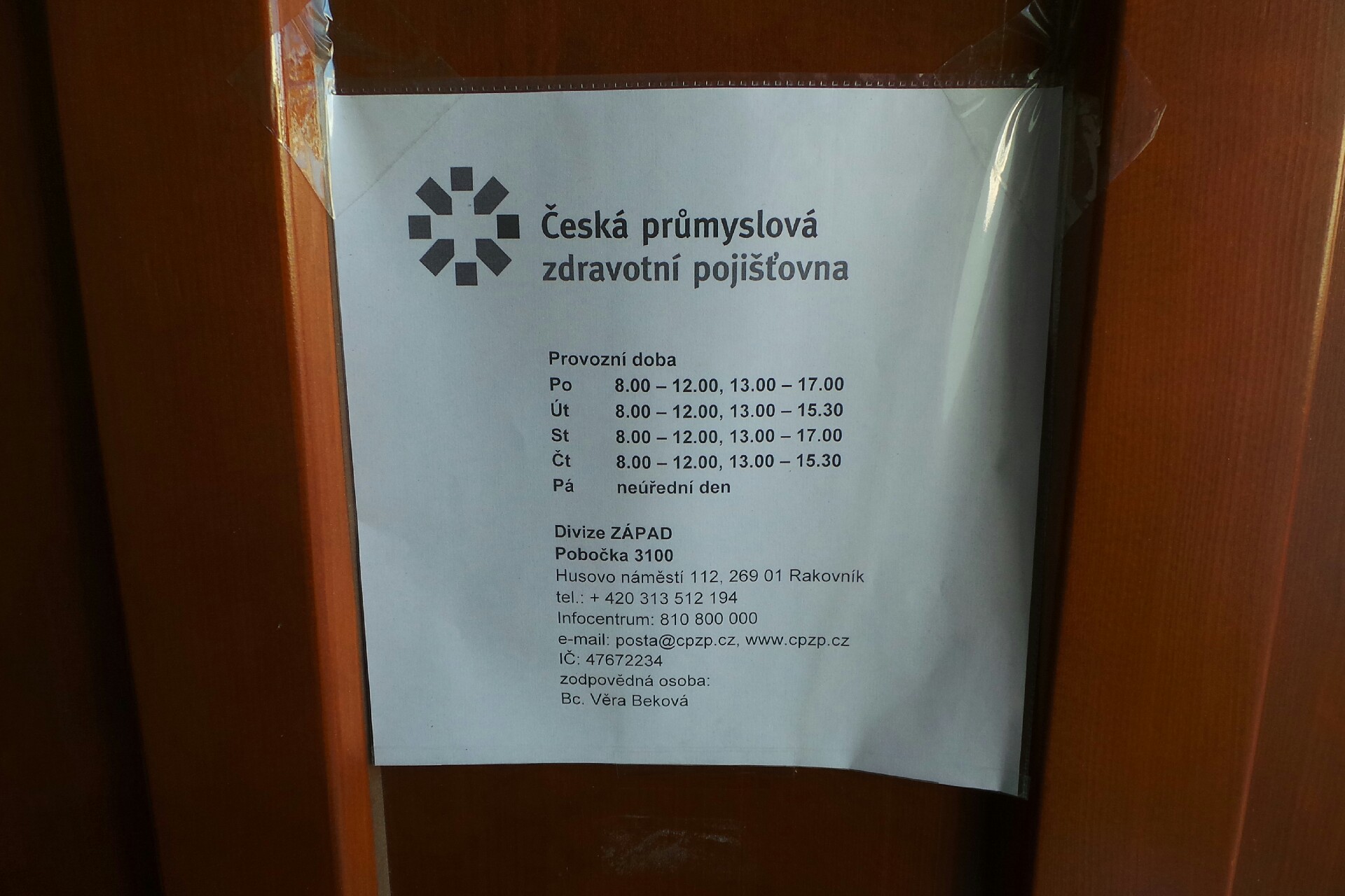 Česká průmyslová zdravotní pojišťovna foto 2