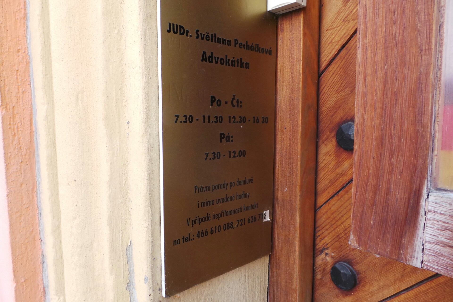 JUDr. Světlana Pecháčková, advokát foto 2