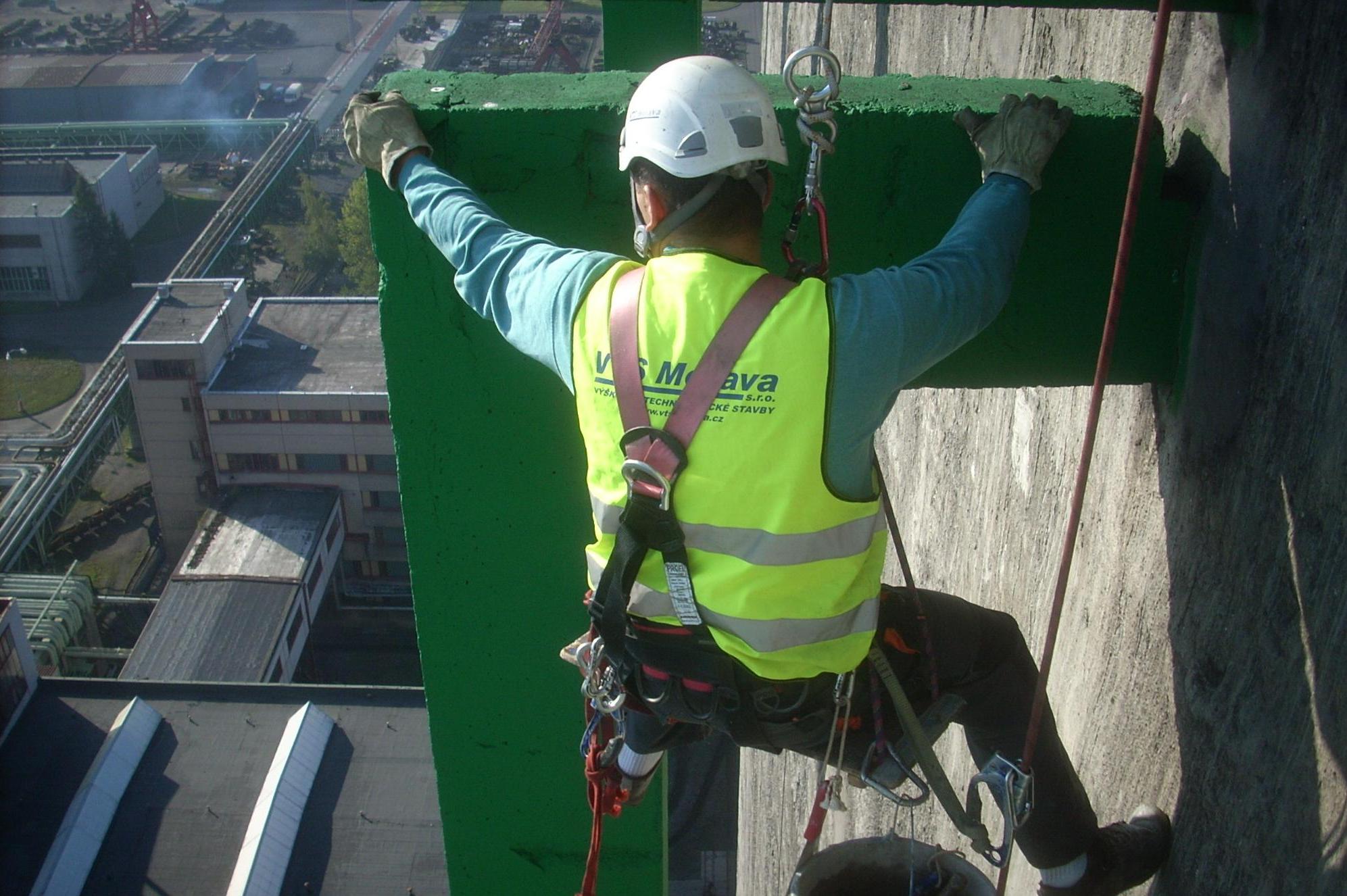 Výškové práce - VTS Morava s.r.o. - Výškové a technologické stavby