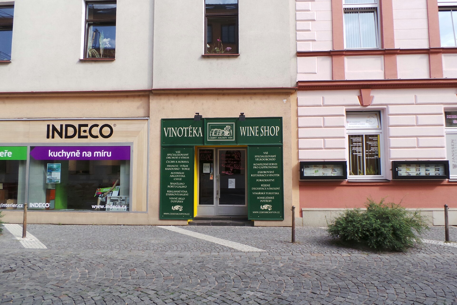 Český archiv vín - vinotéka