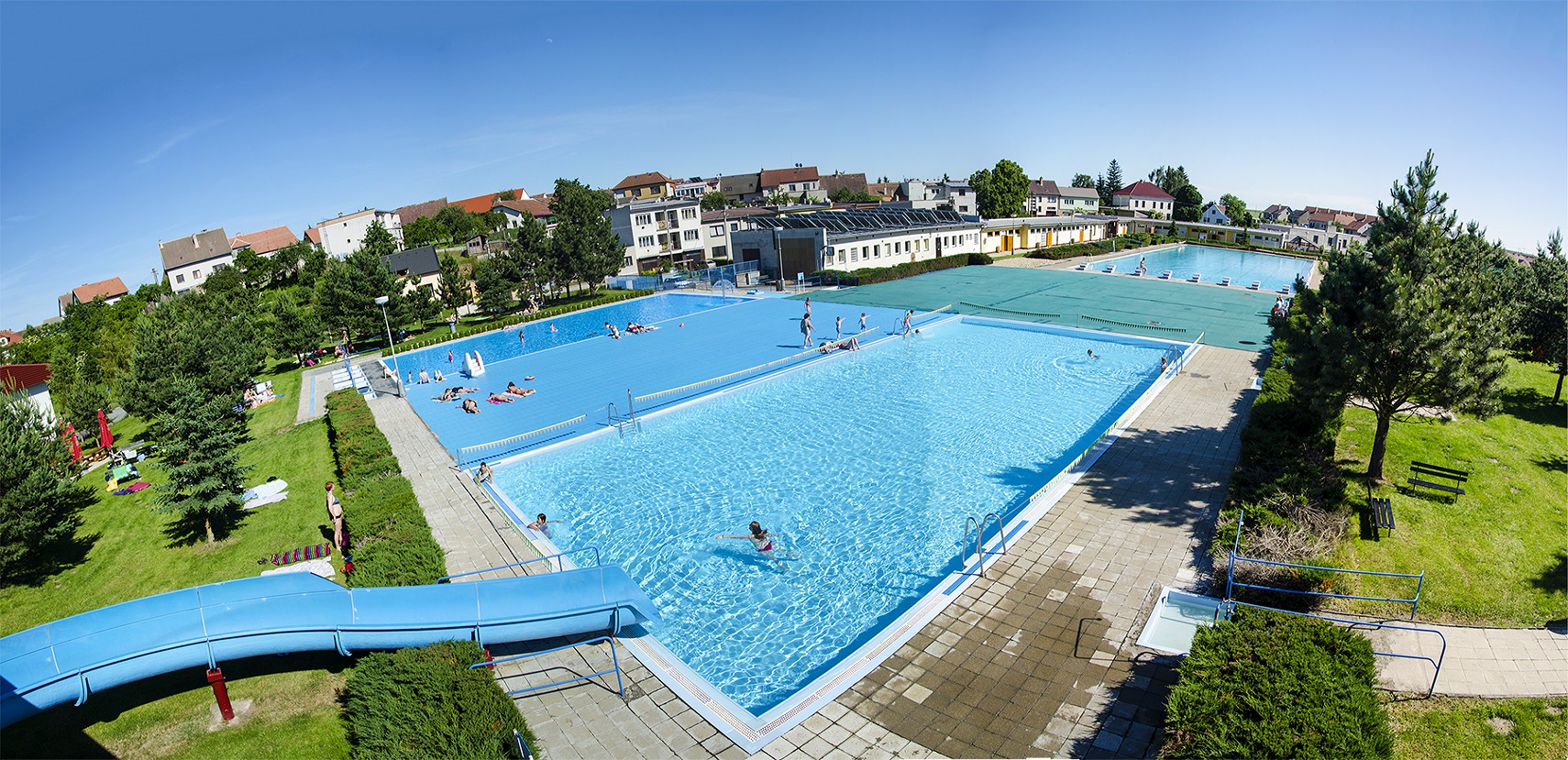 Letní koupaliště Moravské Budějovice foto 2