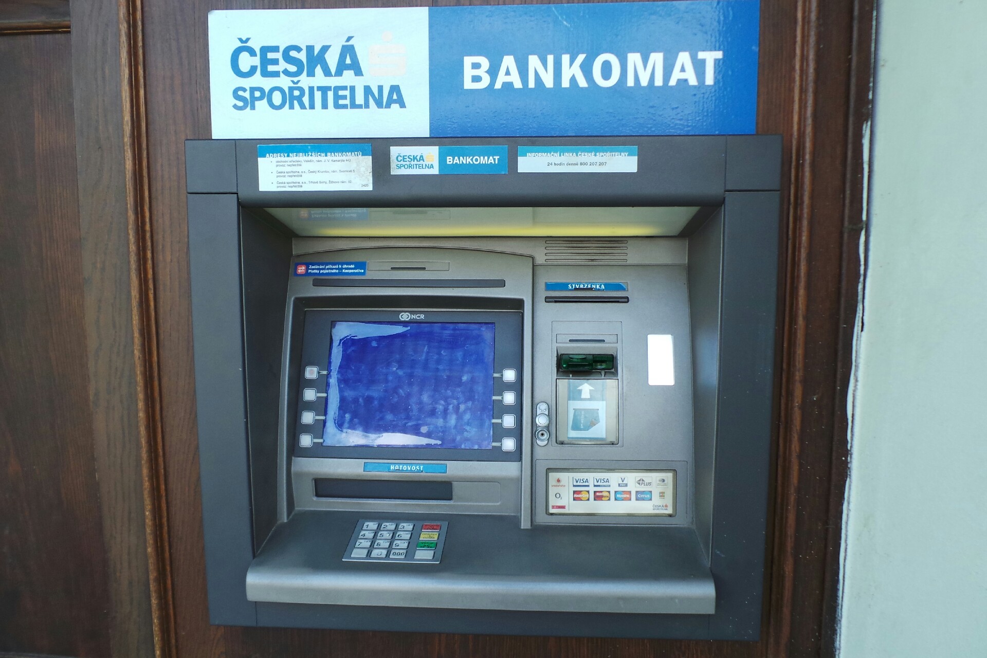Bankomat České spořitelny