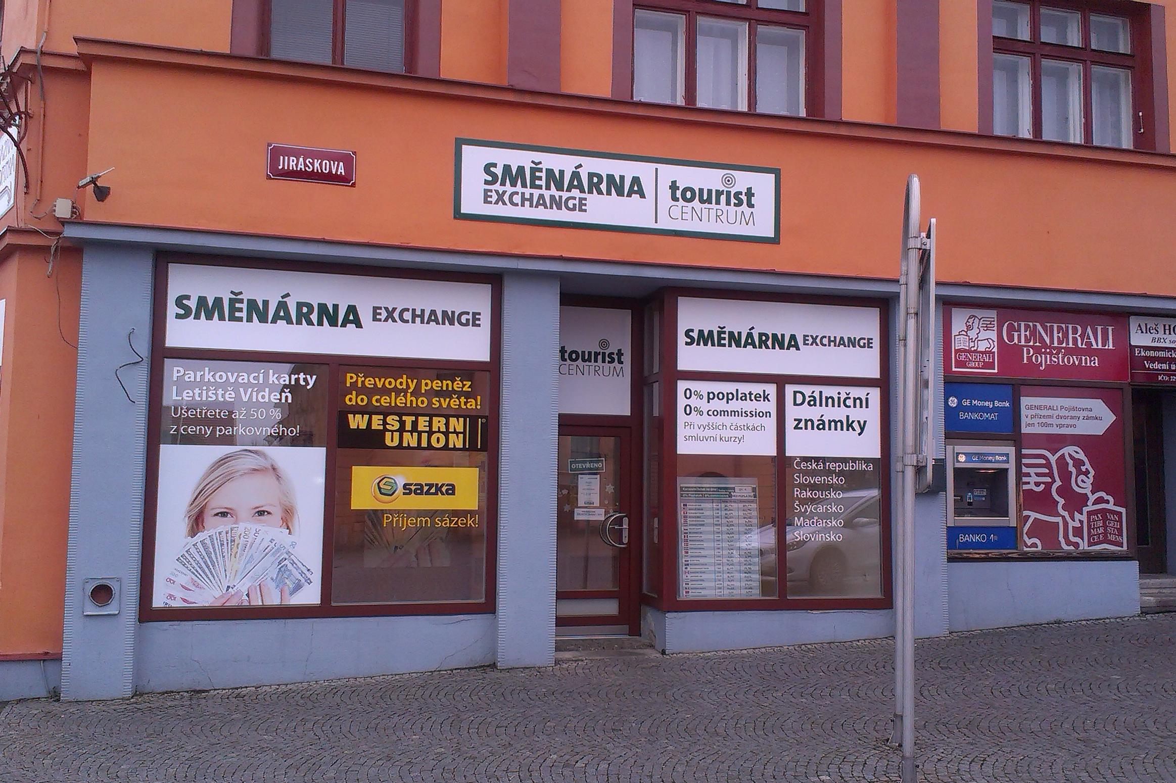 Směnárna Tourist centrum