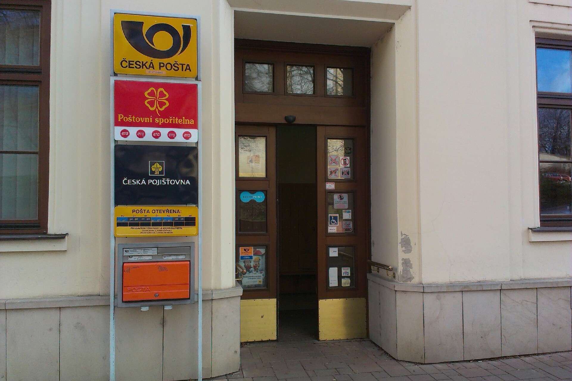 Pošta Slavkov u Brna