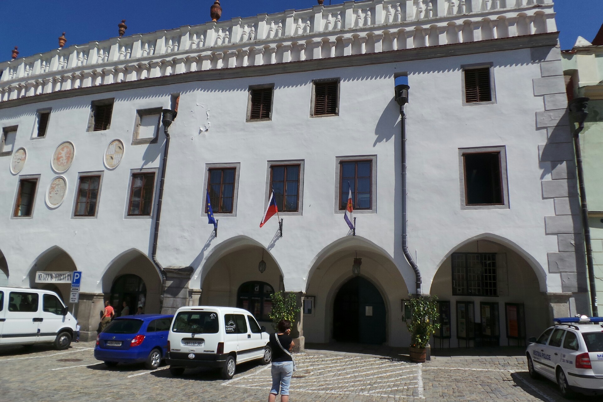 Český Krumlov - městský úřad radnice