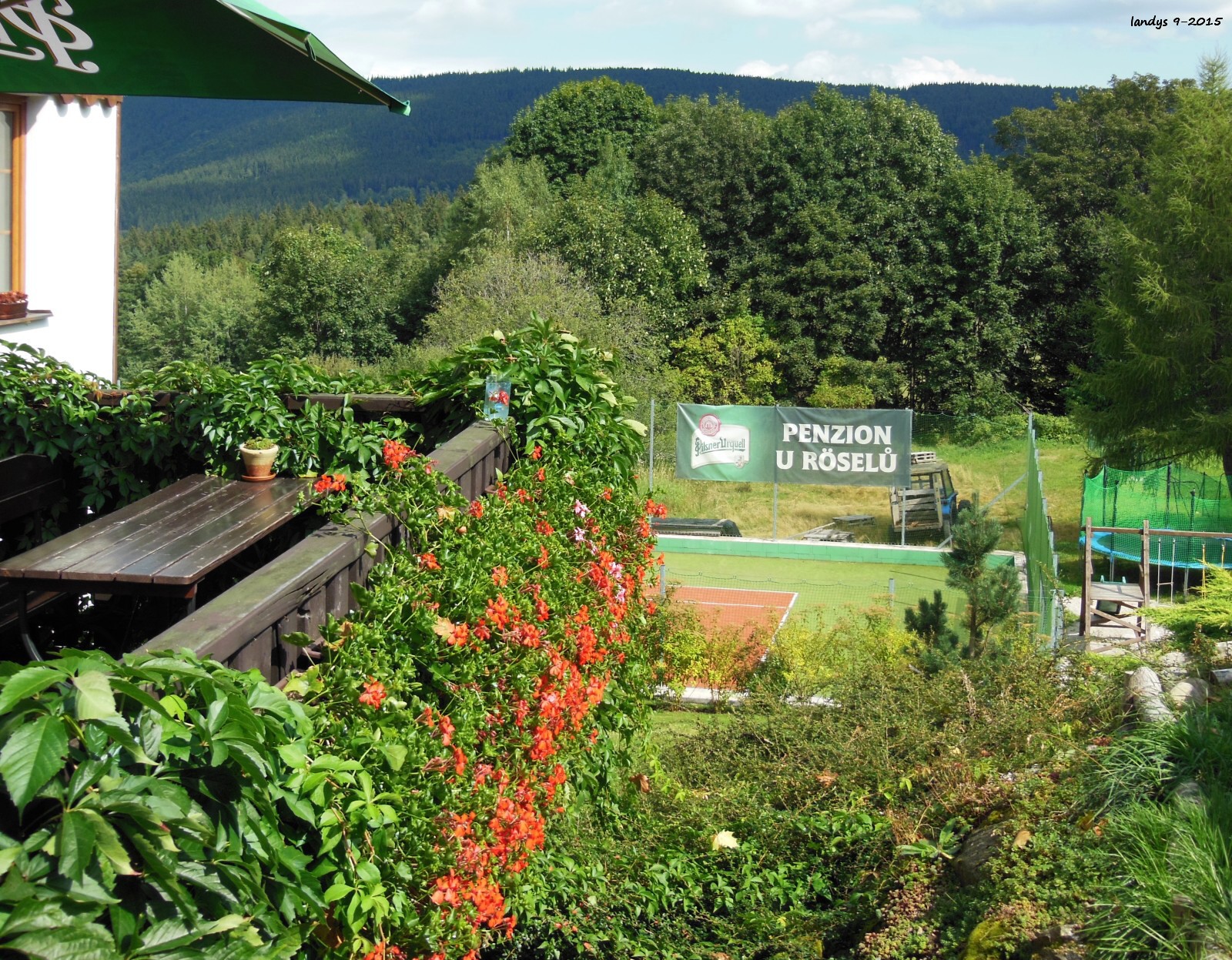 Penzion u Röselů - tenisový kurt foto 2