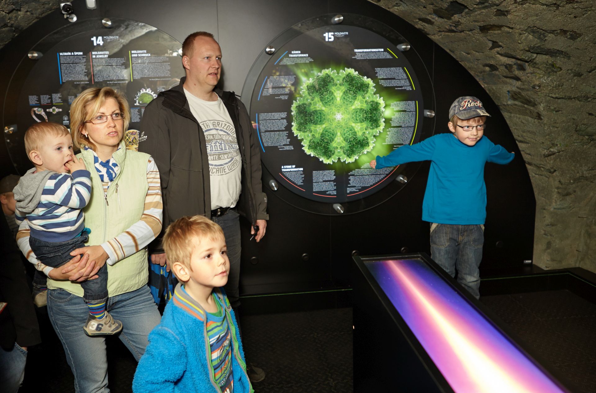 Muzeum vltavínů foto 3