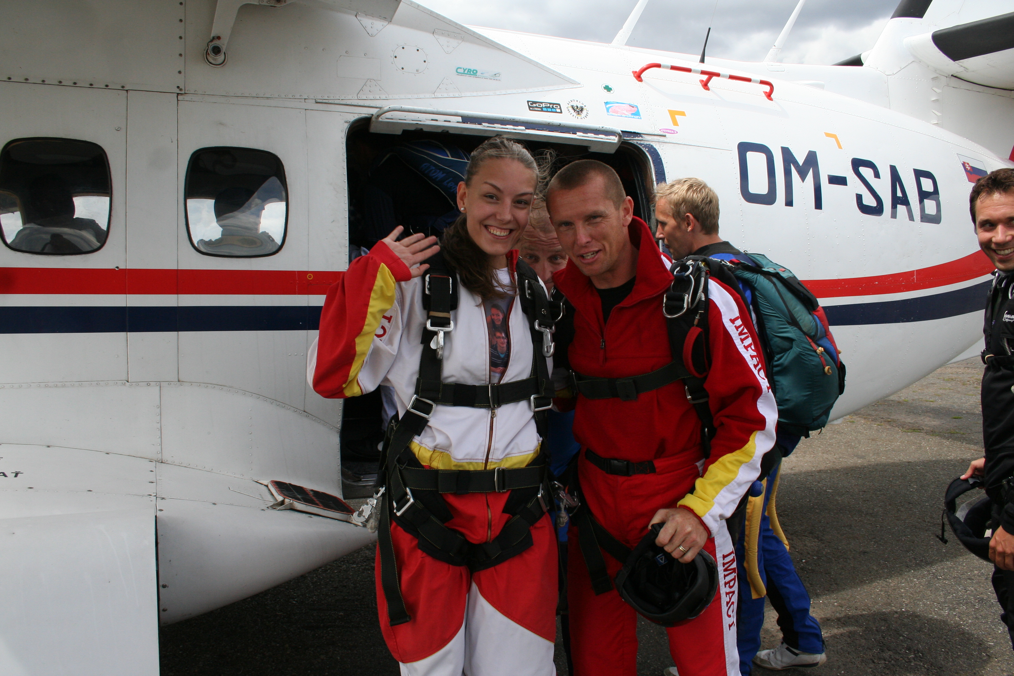 Tandemové seskoky - Paraškola IMPACT foto 3