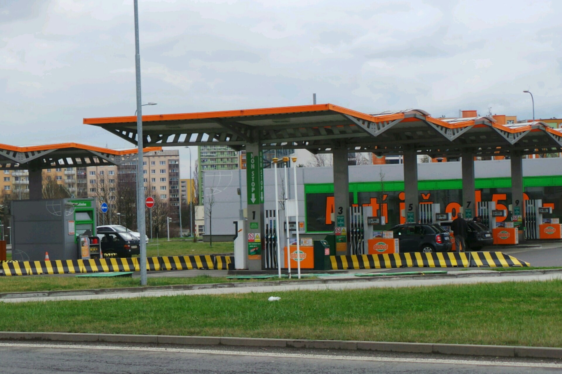 Čerpací stanice Globus