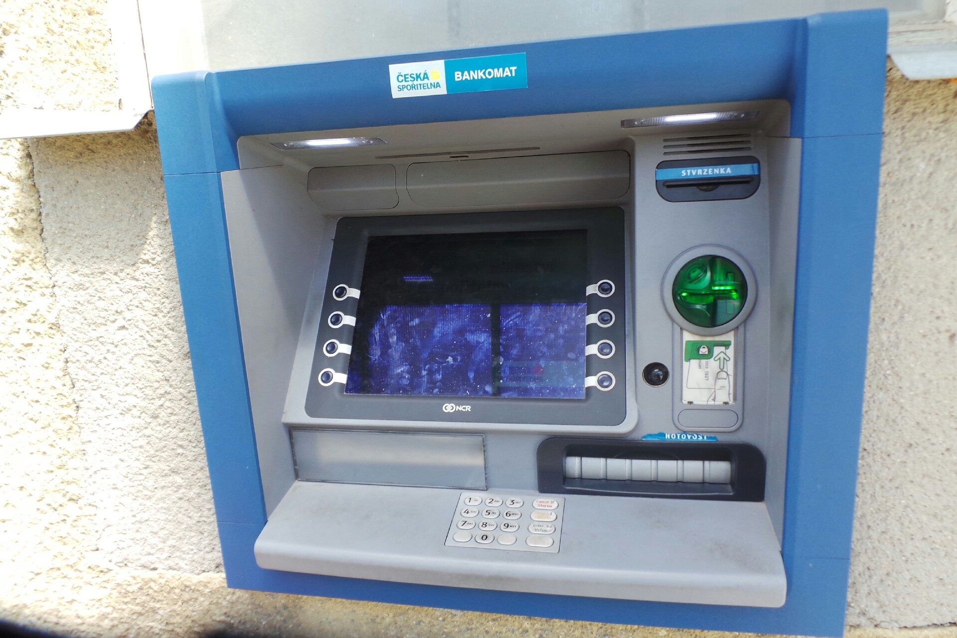 Bankomat České spořitelny foto 1